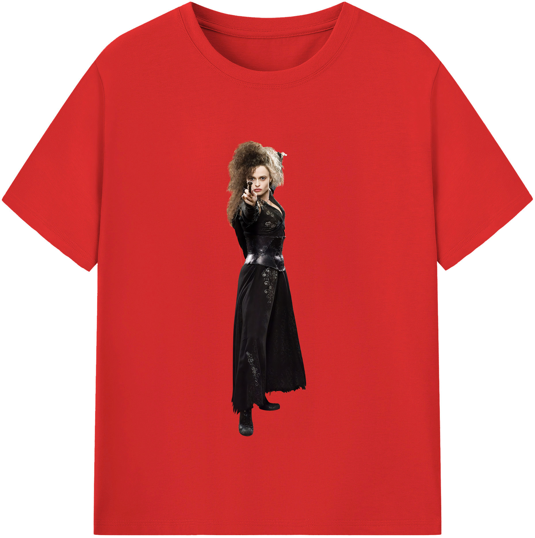 （画像用） Harry Potter ハリー・ポッターシリーズ レディースカジュアルプリントTシャツ（綿100％）
