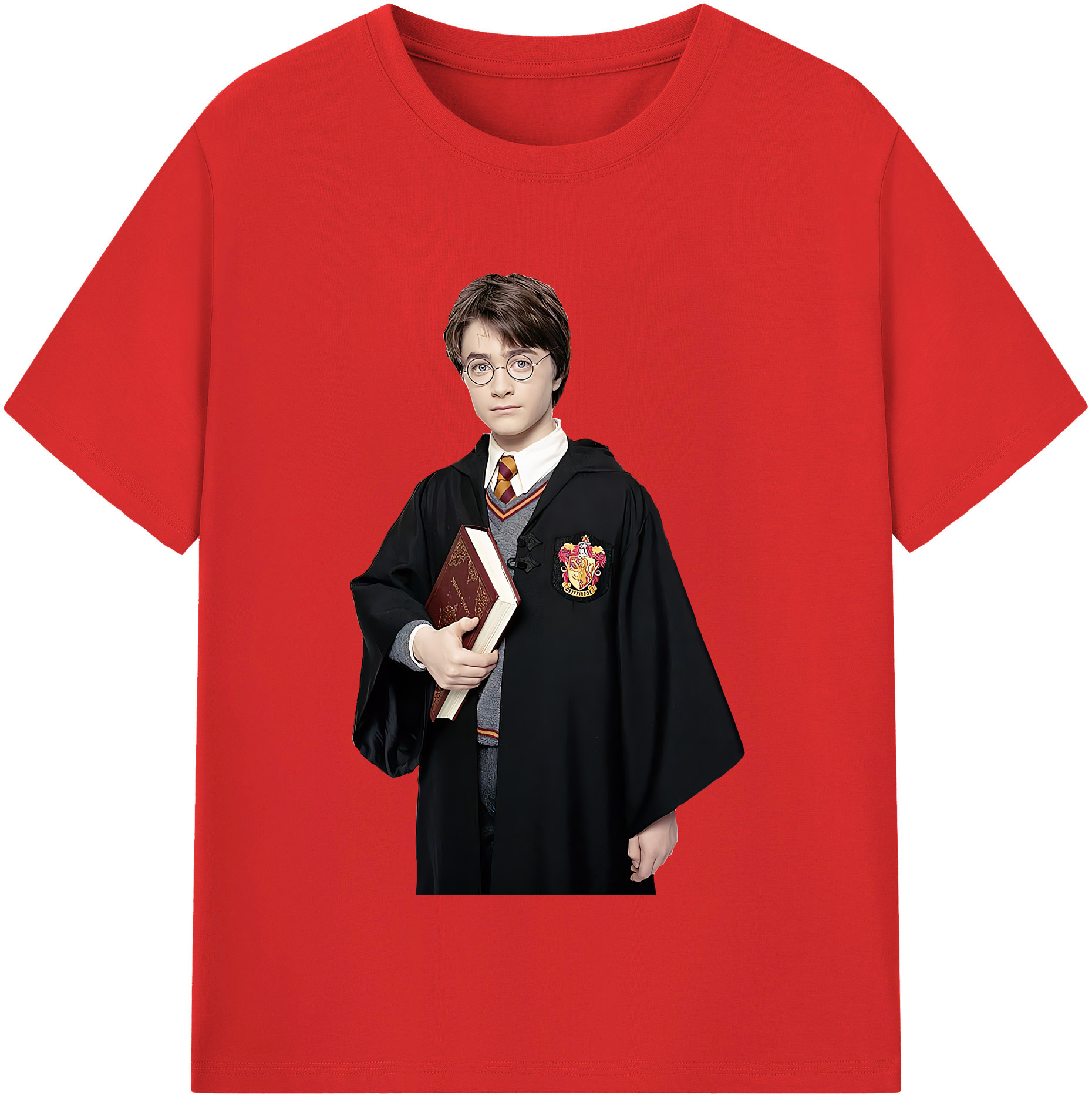 （画像用） Harry Potter ハリー・ポッターシリーズ レディースカジュアルプリントTシャツ（綿100％）