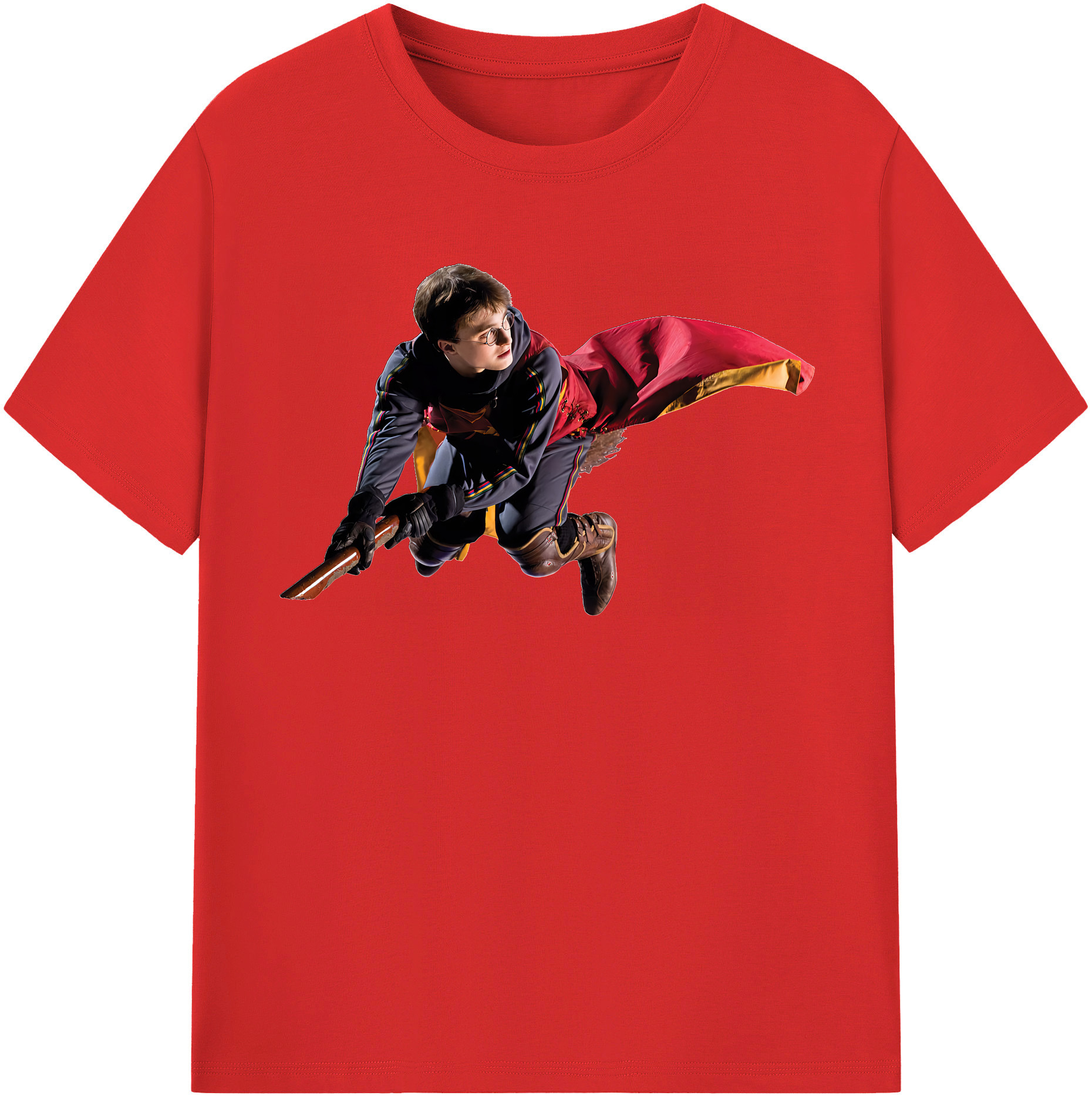 （画像用） Harry Potter ハリー・ポッターシリーズ レディースカジュアルプリントTシャツ（綿100％）