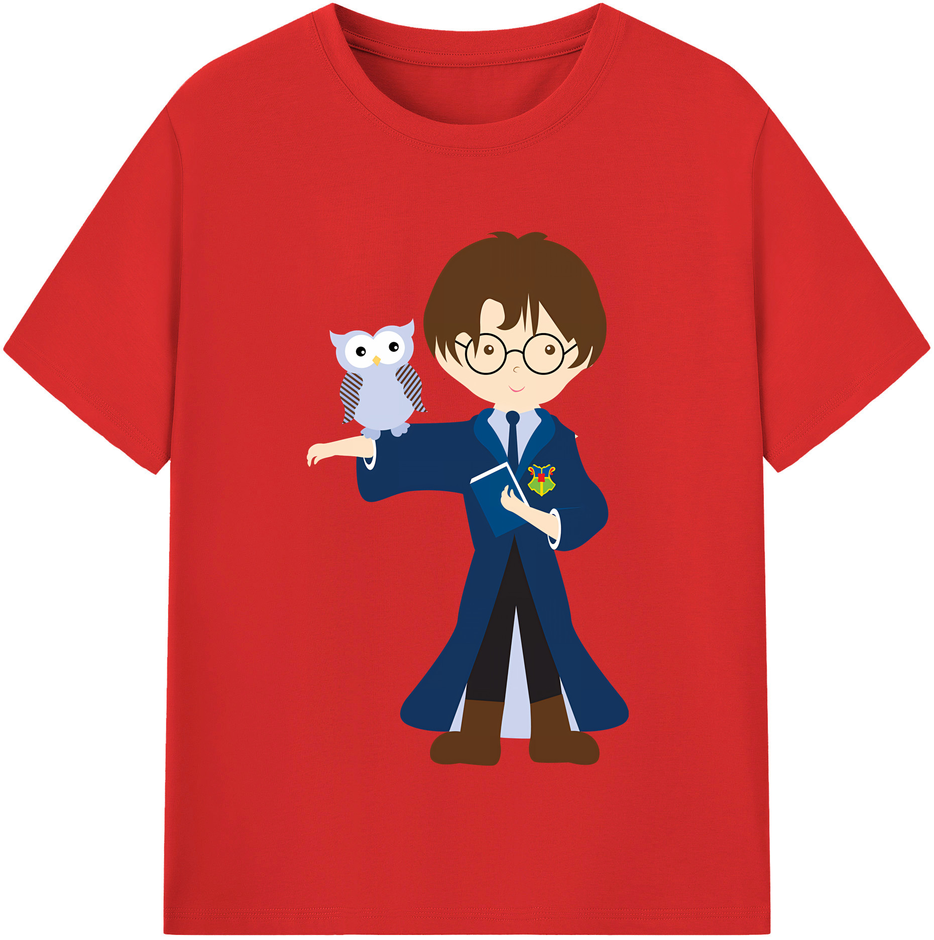 （画像用） Harry Potter ハリー・ポッターシリーズ レディースカジュアルプリントTシャツ（綿100％）