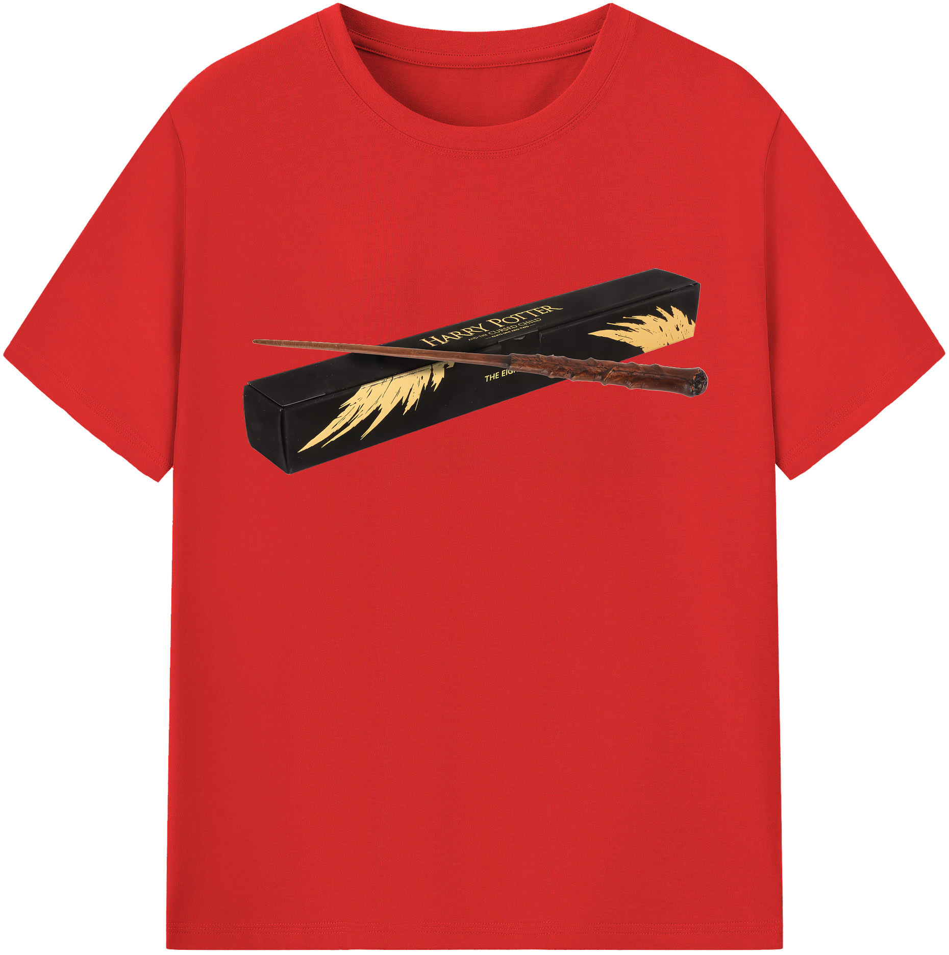 （画像用） Harry Potter ハリー・ポッターシリーズ レディースカジュアルプリントTシャツ（綿100％）