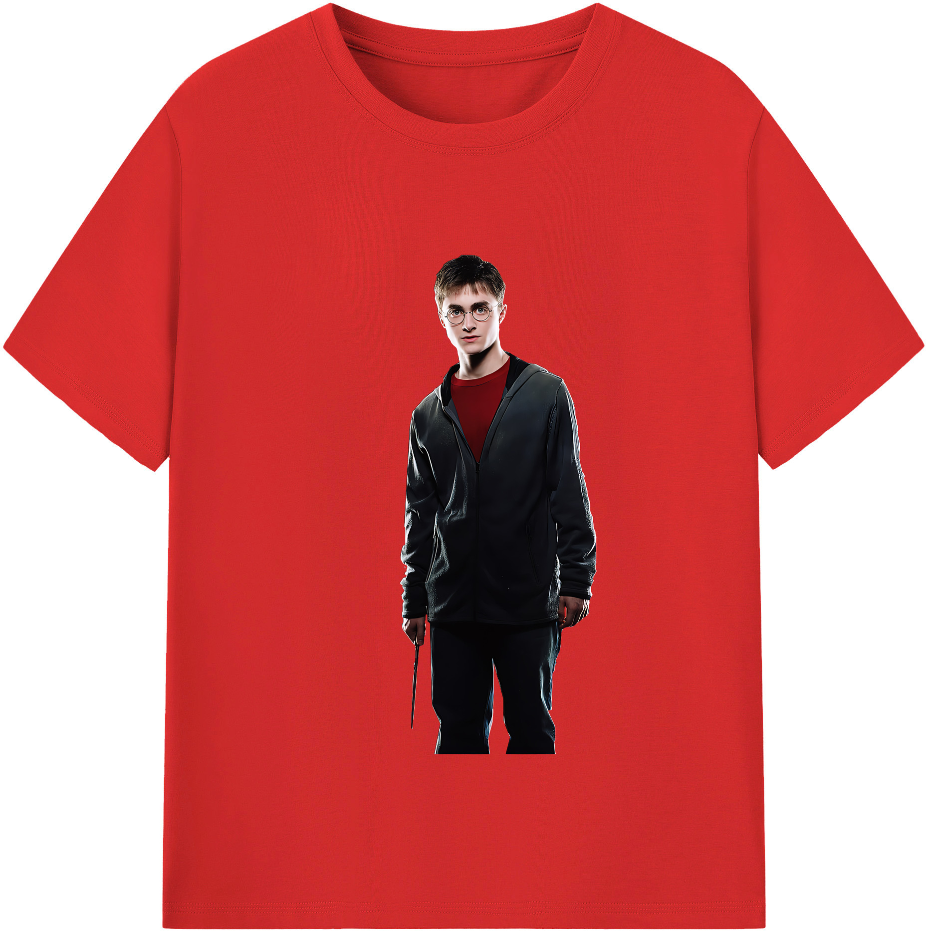 （画像用） Harry Potter ハリー・ポッターシリーズ レディースカジュアルプリントTシャツ（綿100％）