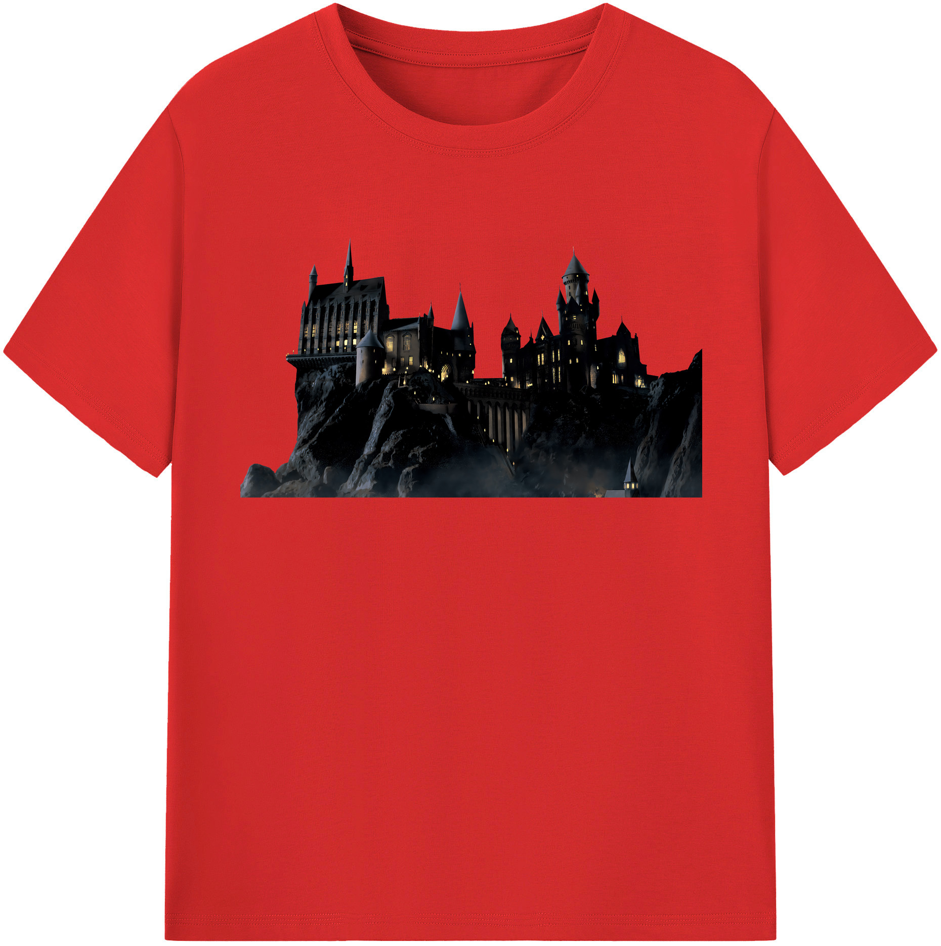 （画像用） Harry Potter ハリー・ポッターシリーズ レディースカジュアルプリントTシャツ（綿100％）
