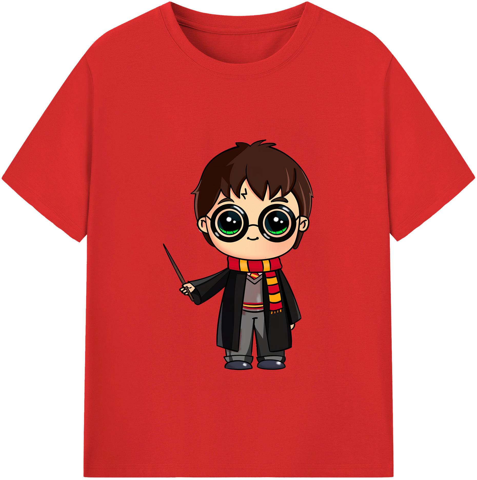 （画像用） Harry Potter ハリー・ポッターシリーズ レディースカジュアルプリントTシャツ（綿100％）