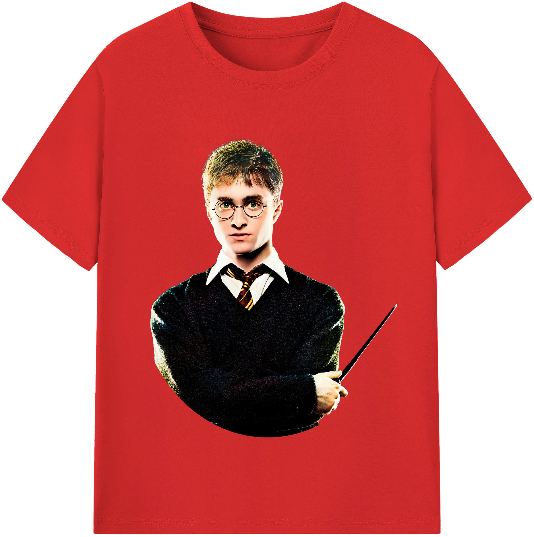 （画像用） Harry Potter ハリー・ポッターシリーズ レディースカジュアルプリントTシャツ（綿100％）