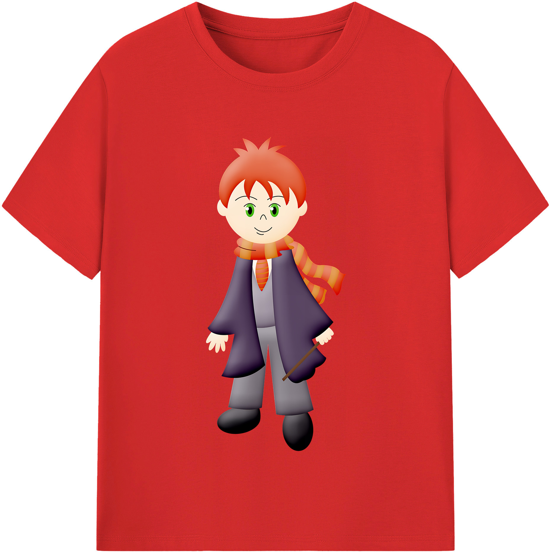 （画像用） Harry Potter ハリー・ポッターシリーズ レディースカジュアルプリントTシャツ（綿100％）