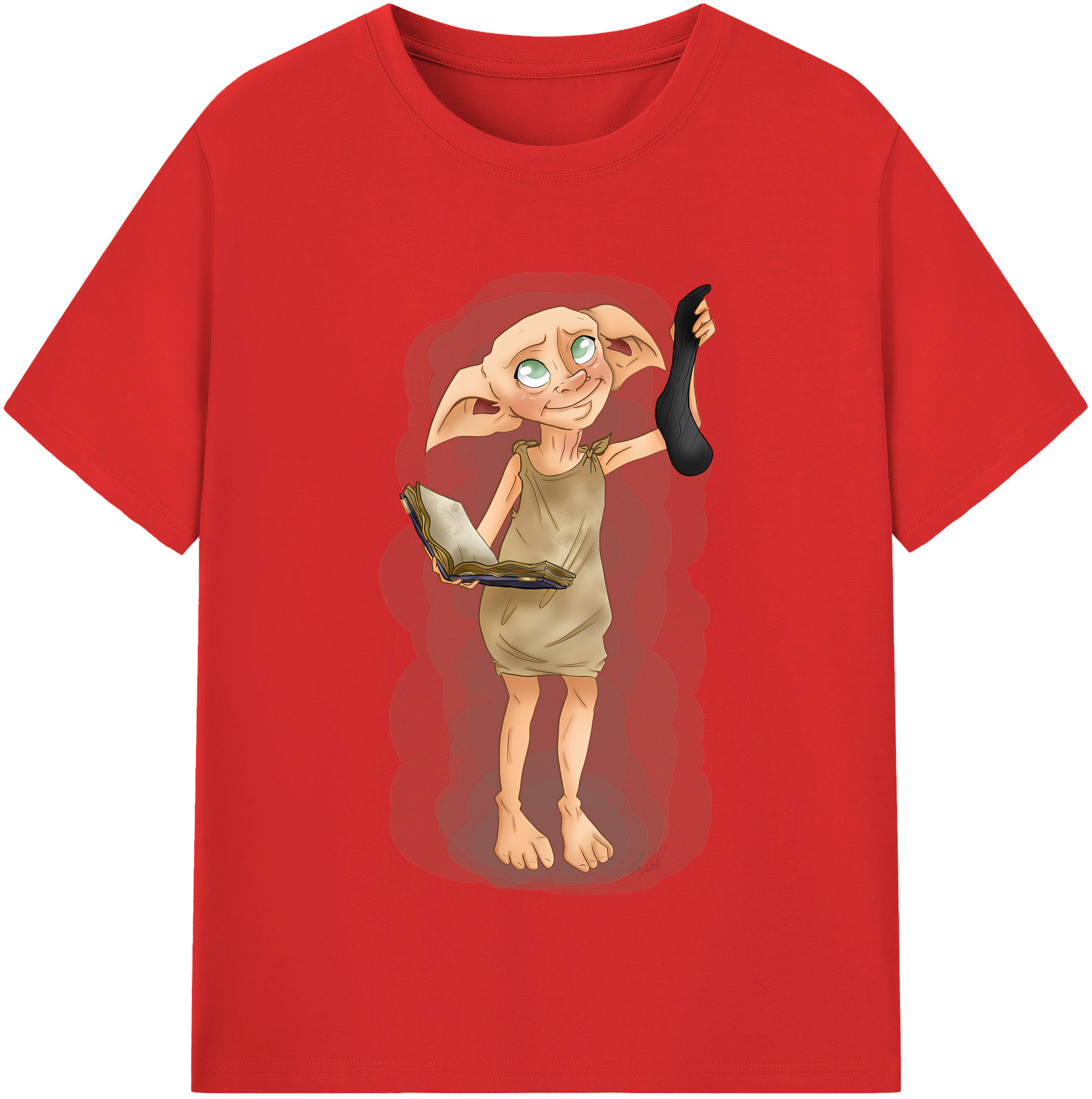 （画像用） Harry Potter ハリー・ポッターシリーズ レディースカジュアルプリントTシャツ（綿100％）