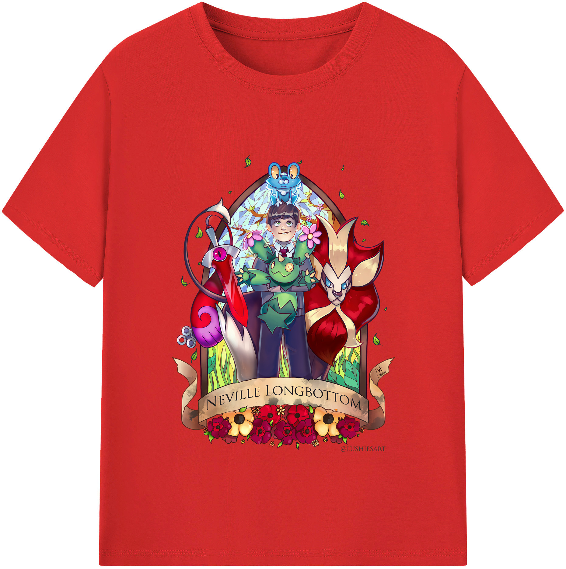 （画像用） Harry Potter ハリー・ポッターシリーズ レディースカジュアルプリントTシャツ（綿100％）