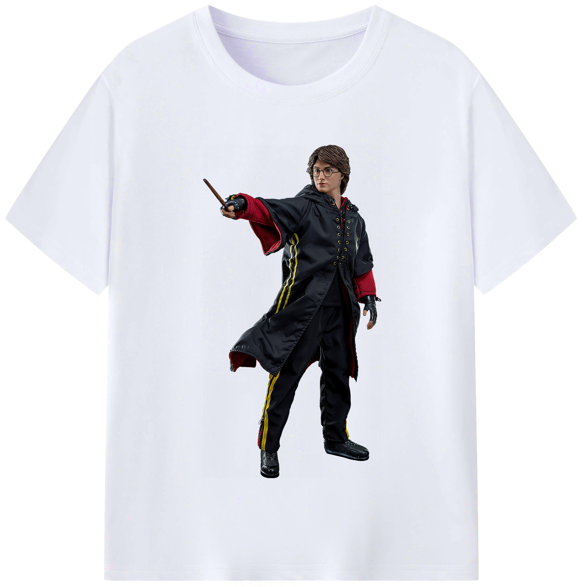 （画像用） Harry Potter ハリー・ポッターシリーズ レディースカジュアルプリントTシャツ（綿100％）