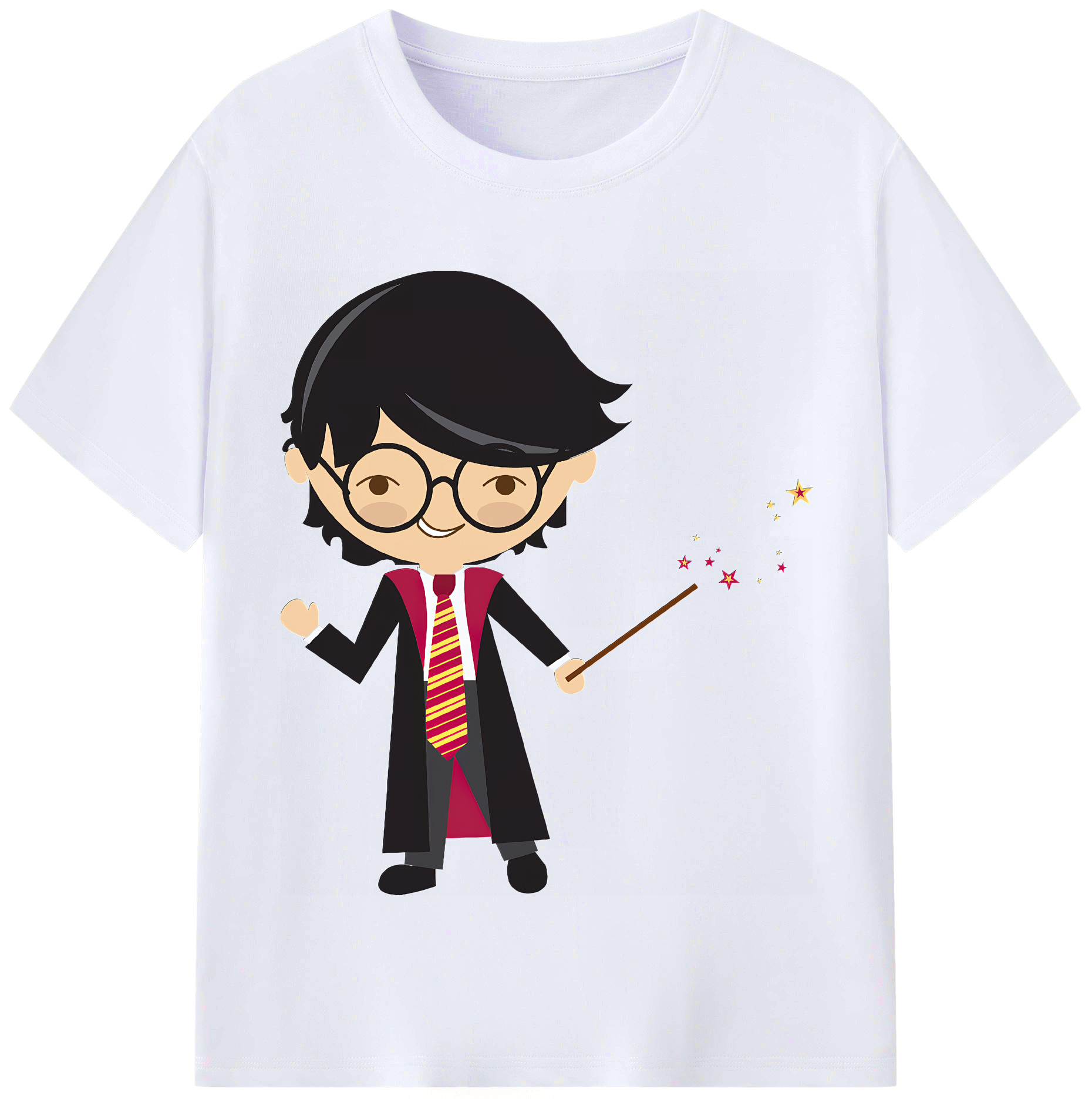 （画像用） Harry Potter ハリー・ポッターシリーズ レディースカジュアルプリントTシャツ（綿100％）