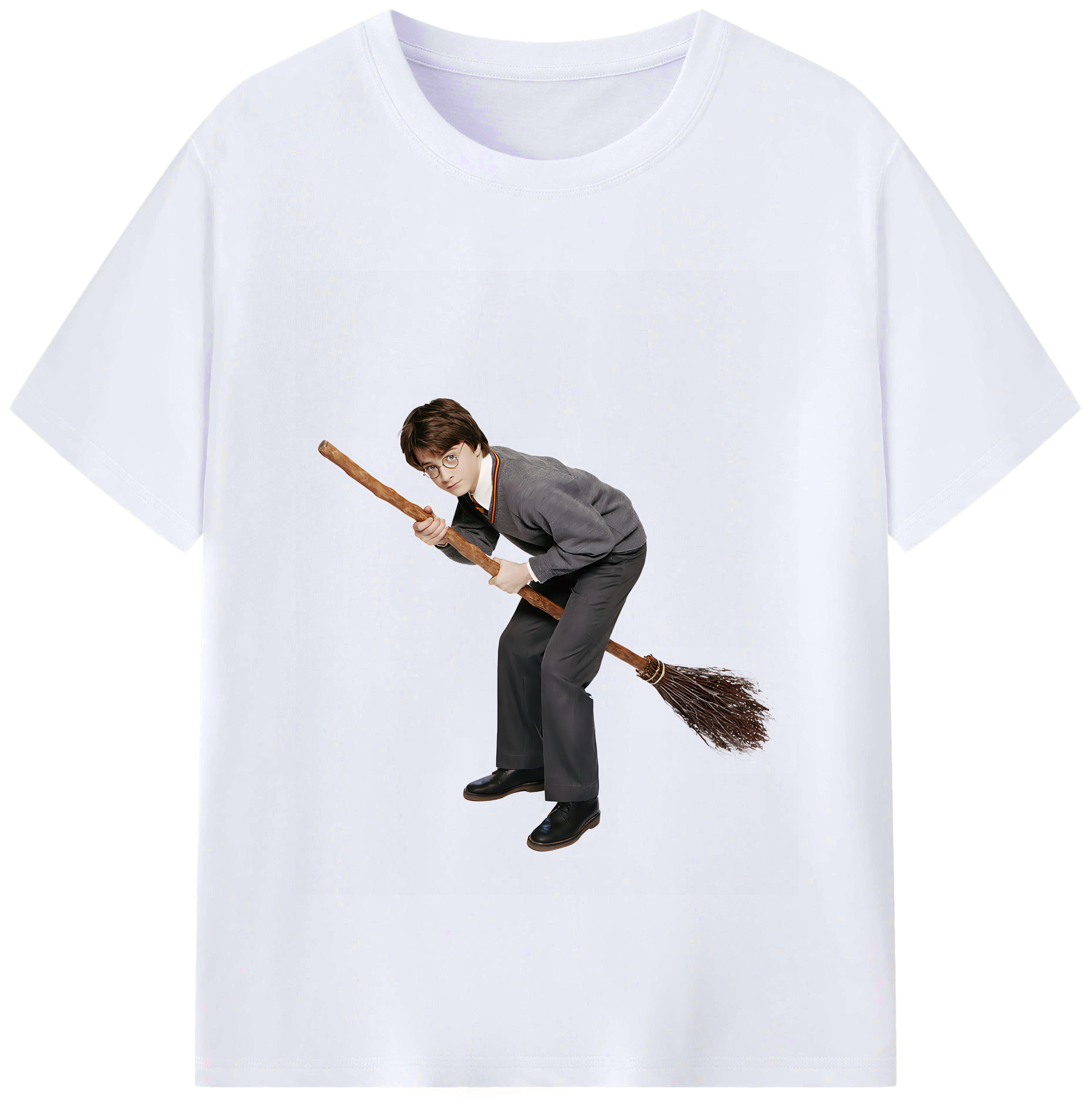 （画像用） Harry Potter ハリー・ポッターシリーズ レディースカジュアルプリントTシャツ（綿100％）