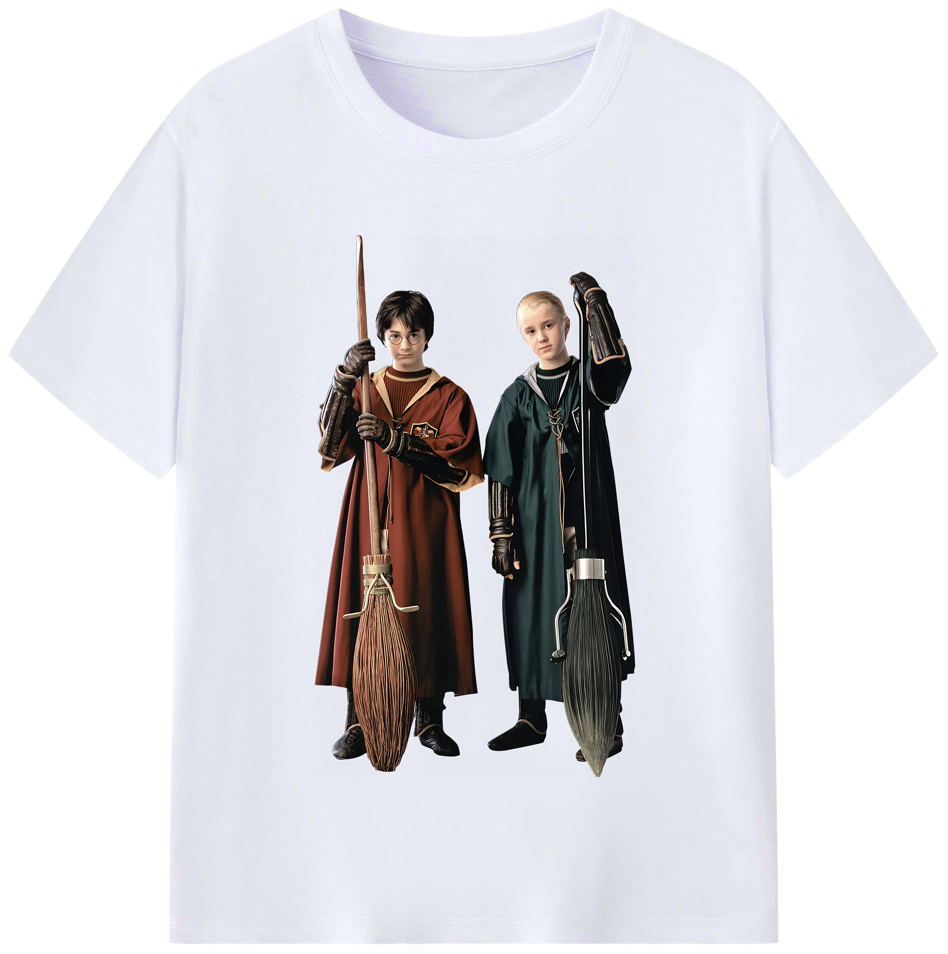 （画像用） Harry Potter ハリー・ポッターシリーズ レディースカジュアルプリントTシャツ（綿100％）