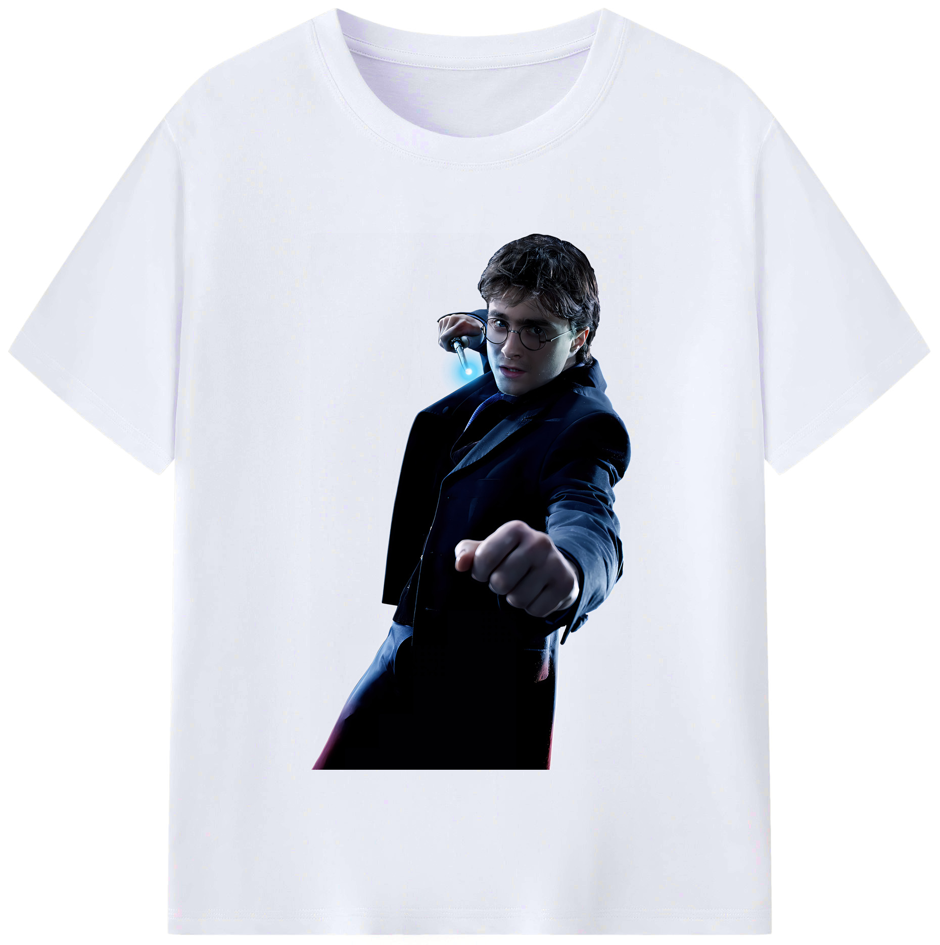 （画像用） Harry Potter ハリー・ポッターシリーズ レディースカジュアルプリントTシャツ（綿100％）