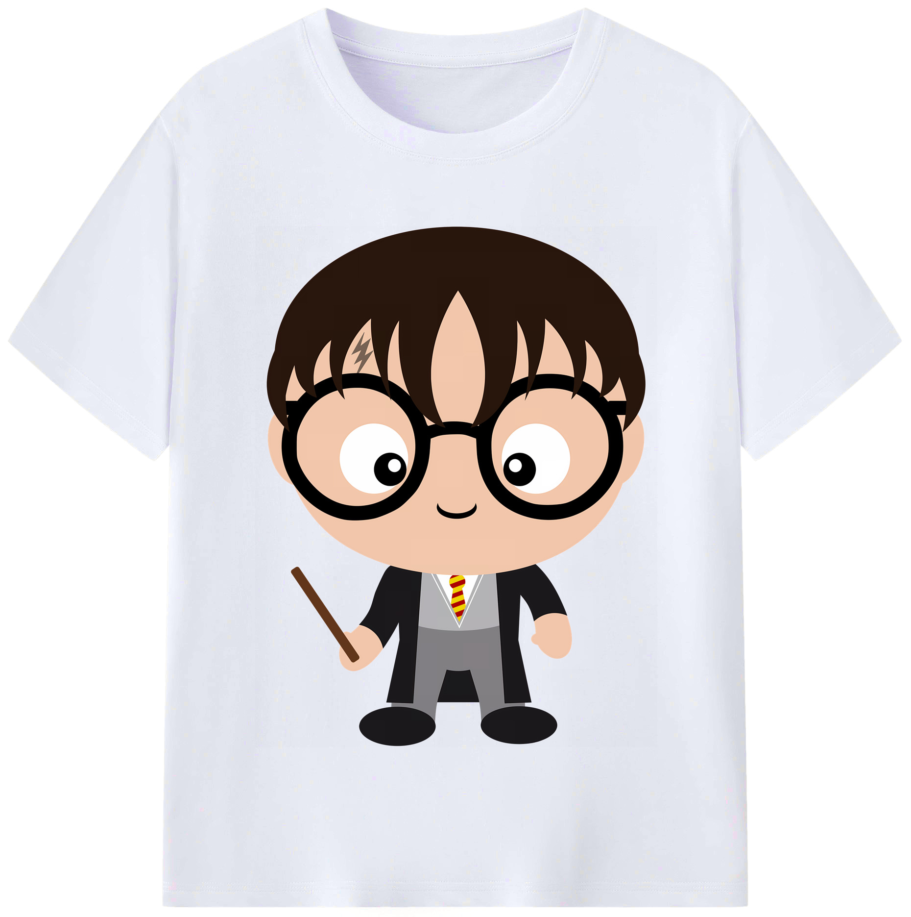 （画像用） Harry Potter ハリー・ポッターシリーズ レディースカジュアルプリントTシャツ（綿100％）