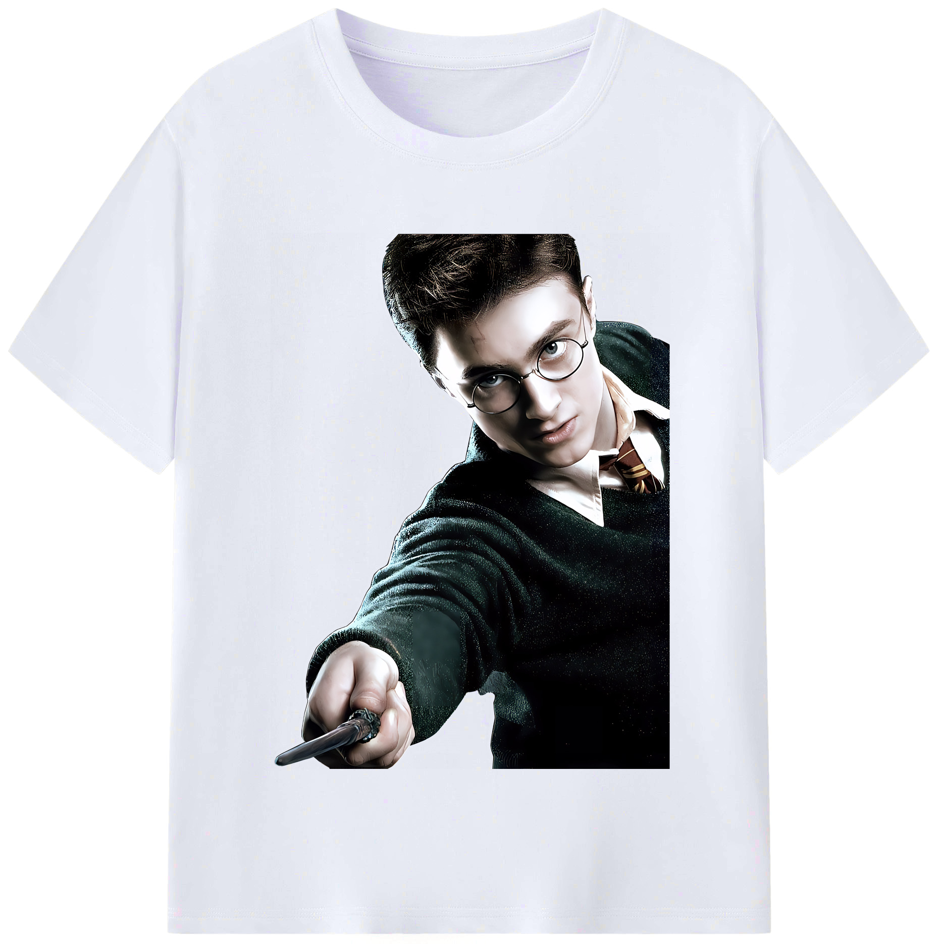 （画像用） Harry Potter ハリー・ポッターシリーズ レディースカジュアルプリントTシャツ（綿100％）