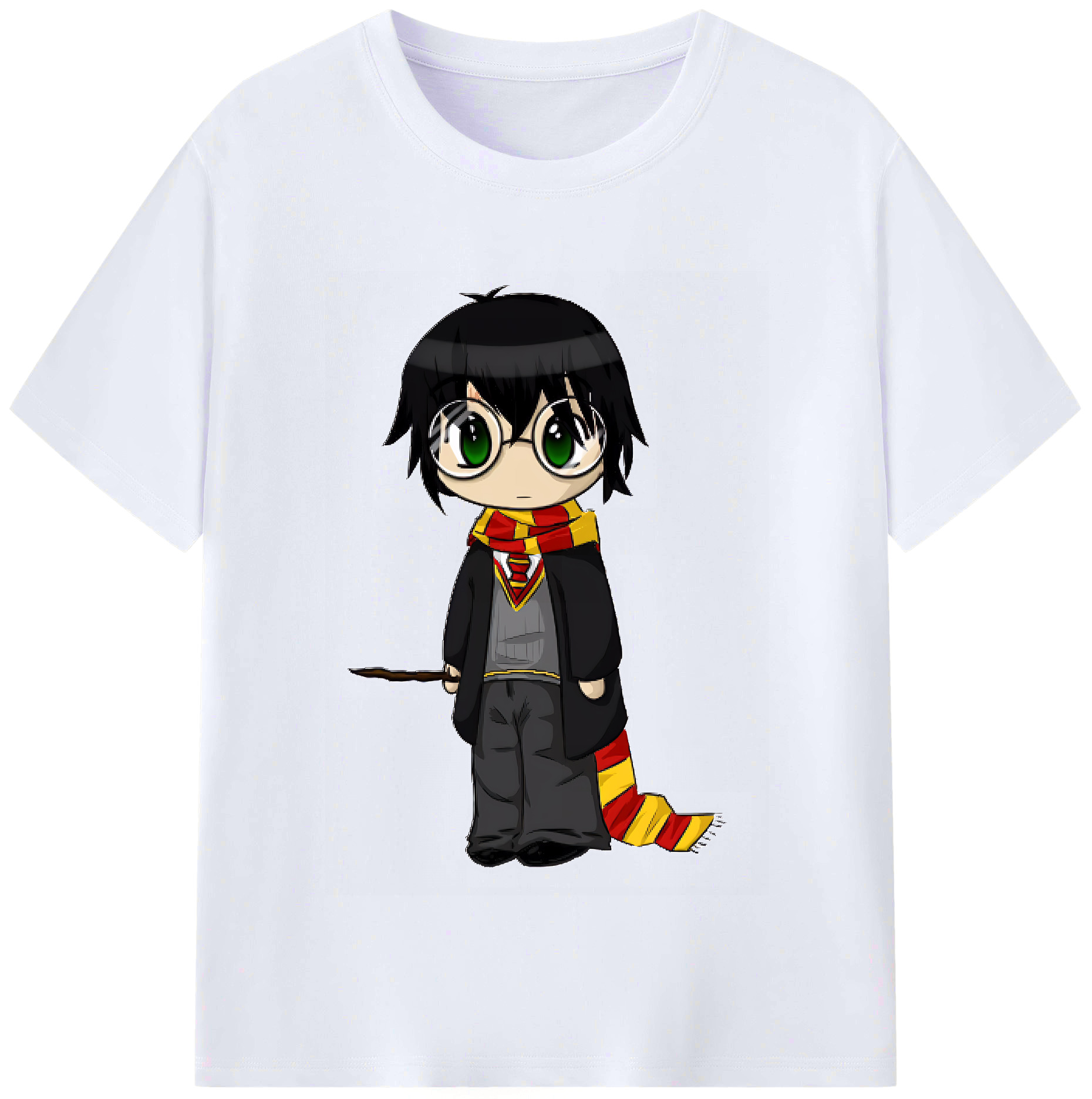 （画像用） Harry Potter ハリー・ポッターシリーズ レディースカジュアルプリントTシャツ（綿100％）