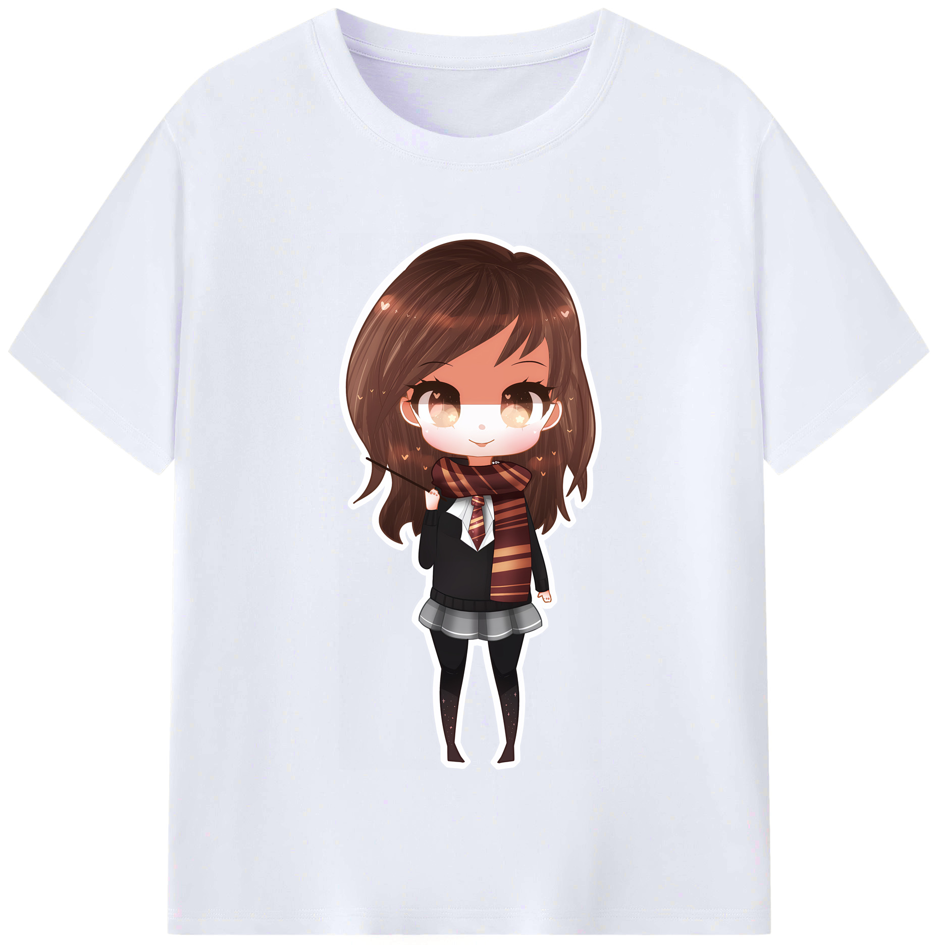 （画像用） Harry Potter ハリー・ポッターシリーズ レディースカジュアルプリントTシャツ（綿100％）