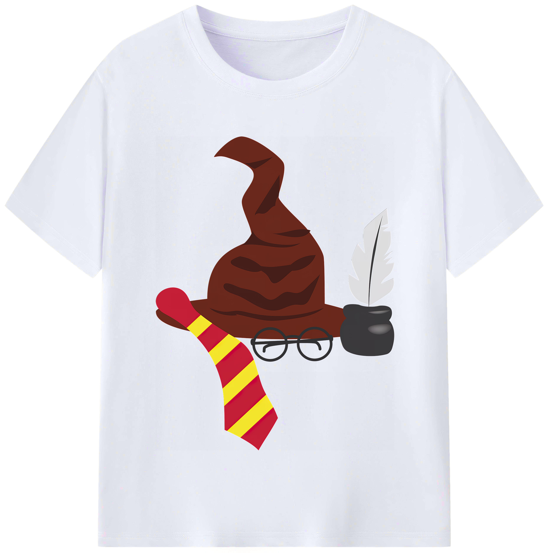 （画像用） Harry Potter ハリー・ポッターシリーズ レディースカジュアルプリントTシャツ（綿100％）