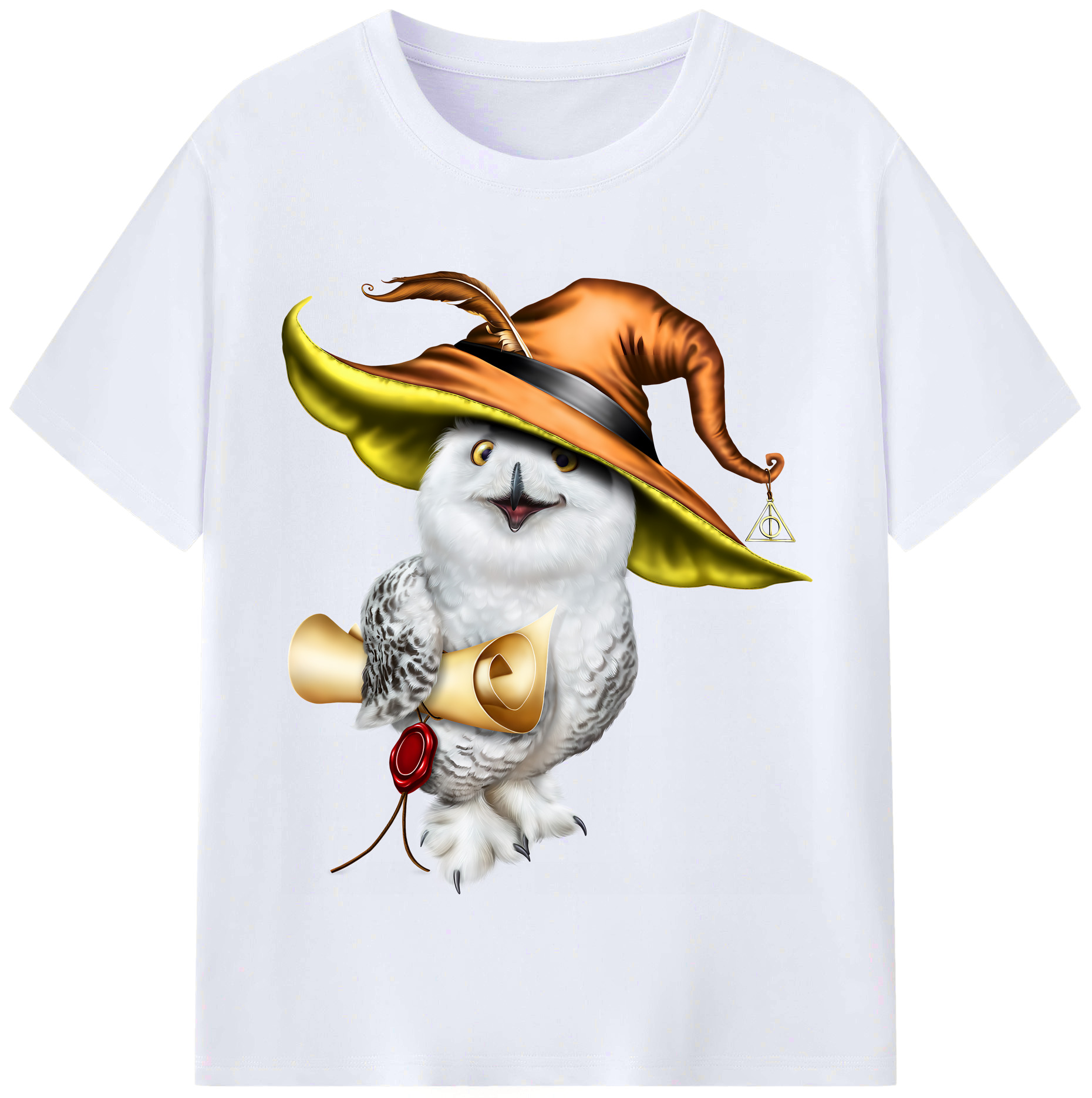 （画像用） Harry Potter ハリー・ポッターシリーズ レディースカジュアルプリントTシャツ（綿100％）