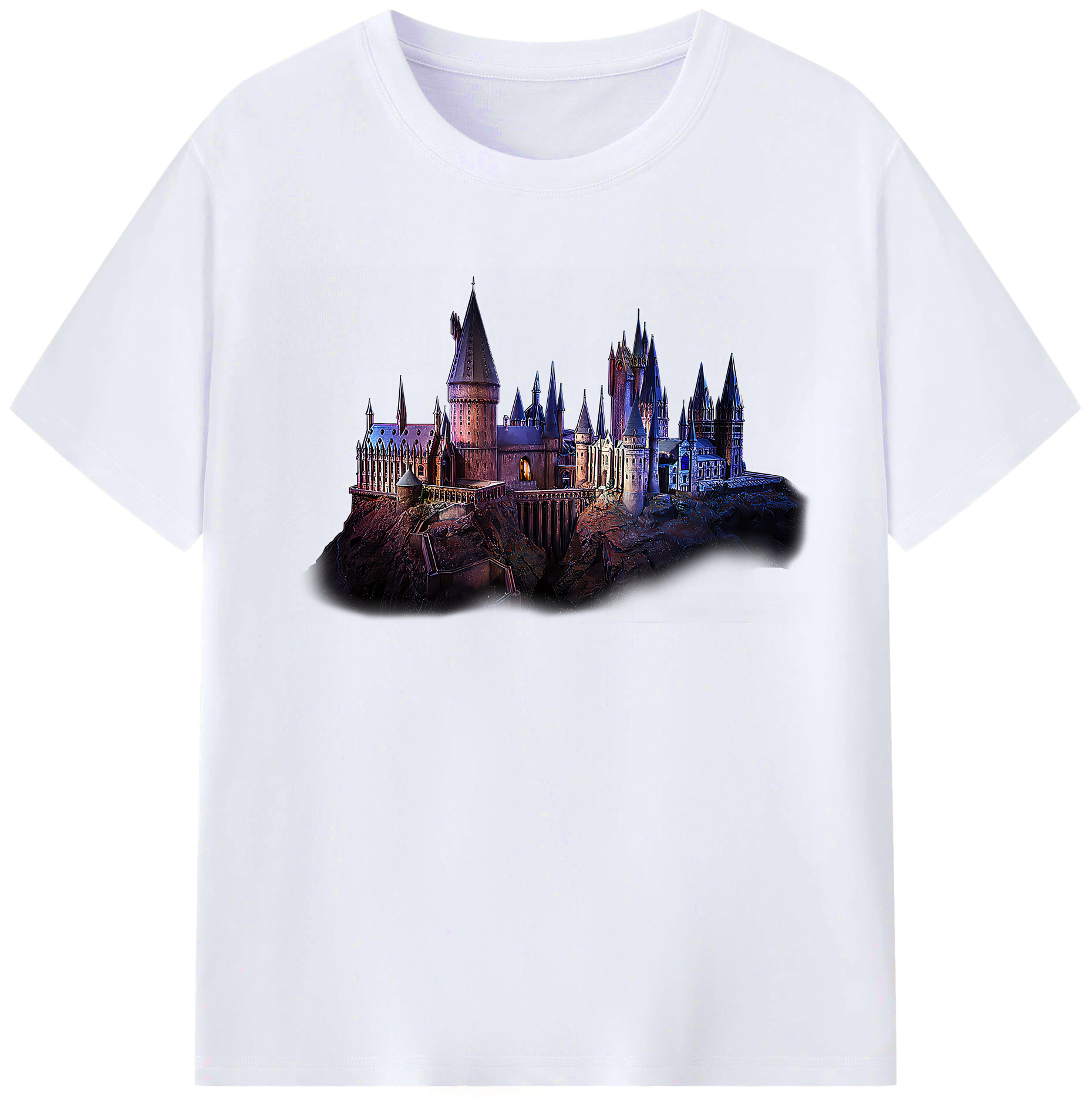 （画像用） Harry Potter ハリー・ポッターシリーズ レディースカジュアルプリントTシャツ（綿100％）