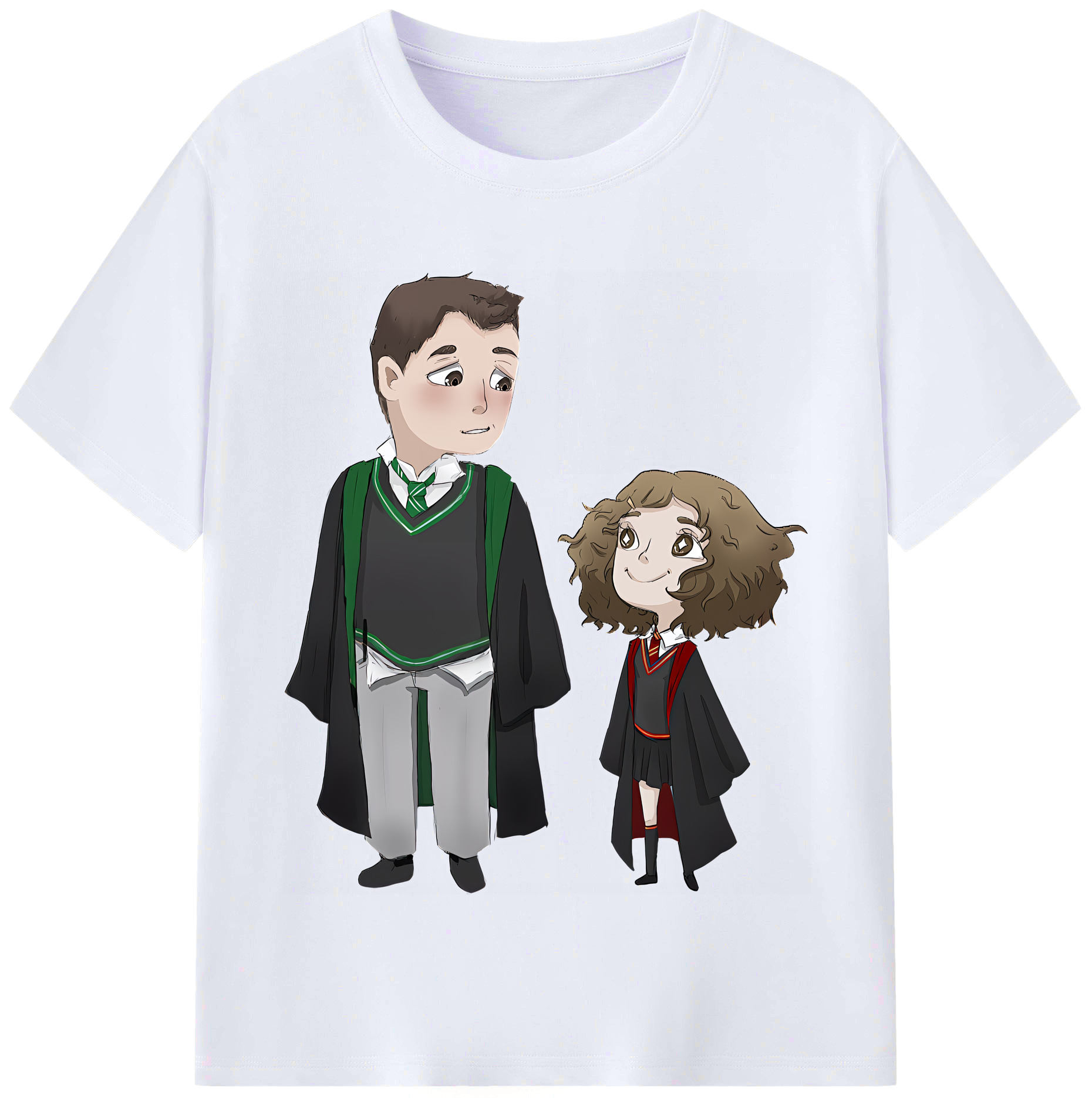（画像用） Harry Potter ハリー・ポッターシリーズ レディースカジュアルプリントTシャツ（綿100％）