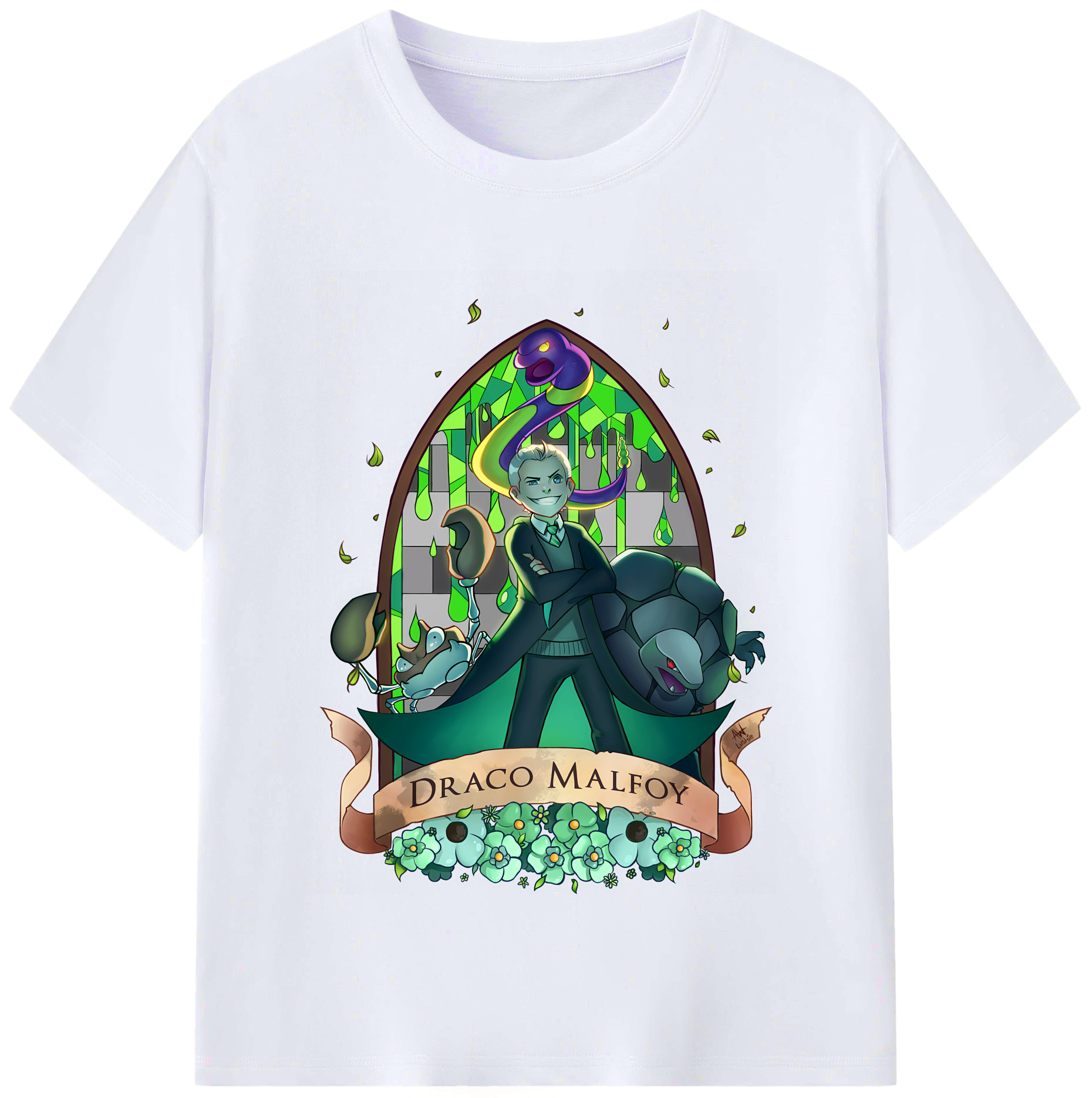 （画像用） Harry Potter ハリー・ポッターシリーズ レディースカジュアルプリントTシャツ（綿100％）