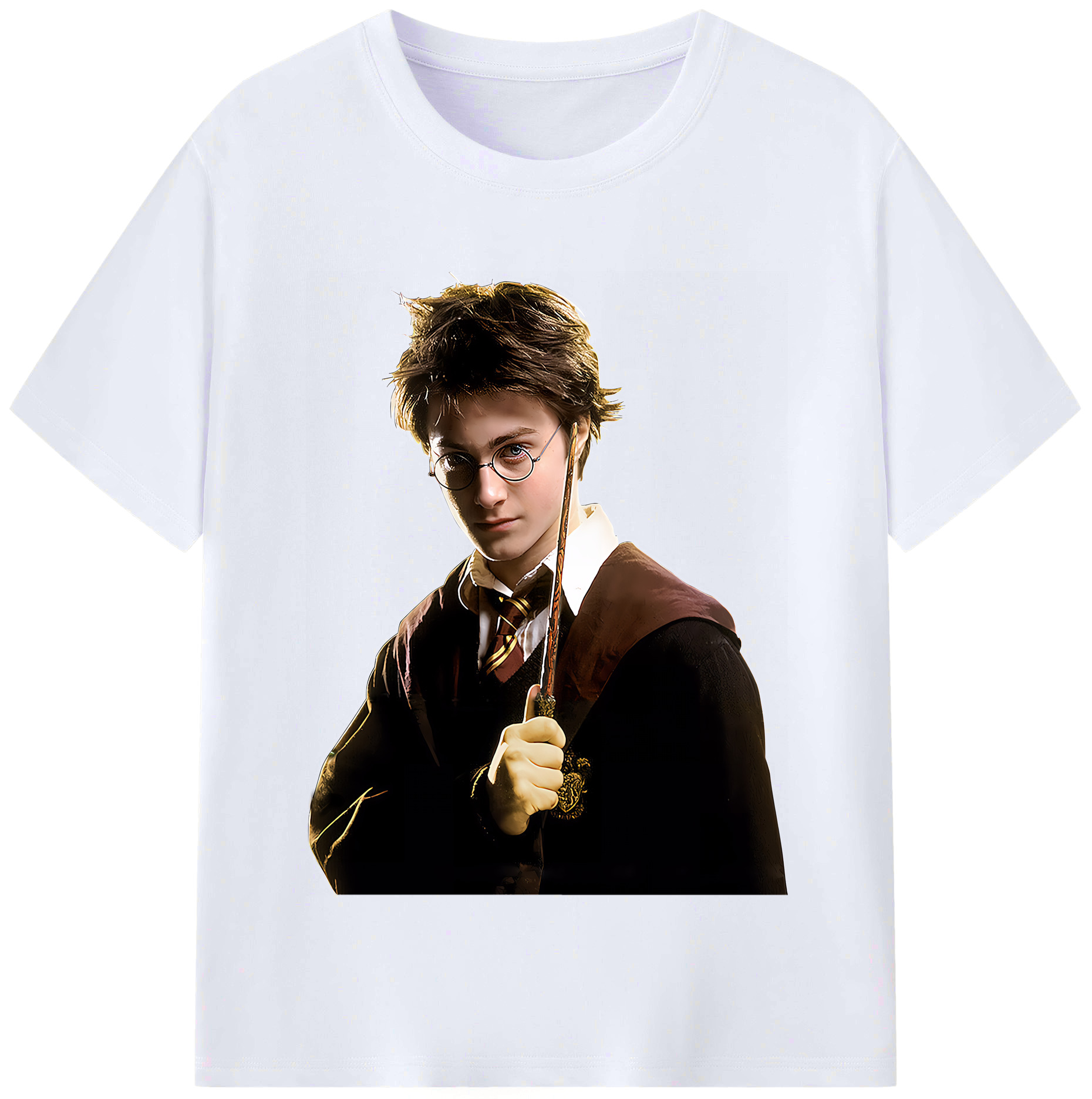 （画像用） Harry Potter ハリー・ポッターシリーズ レディースカジュアルプリントTシャツ（綿100％）