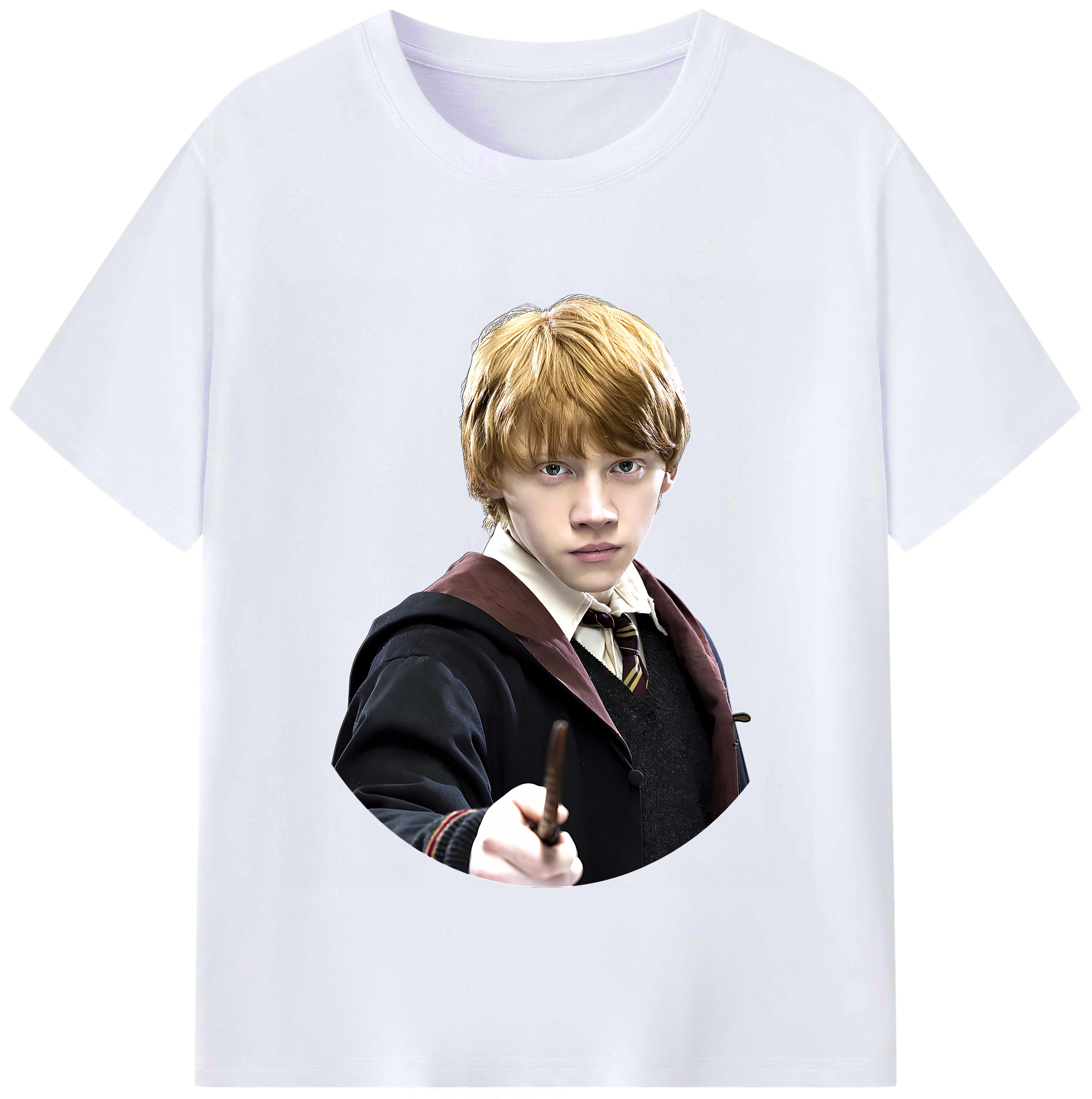 （画像用） Harry Potter ハリー・ポッターシリーズ レディースカジュアルプリントTシャツ（綿100％）