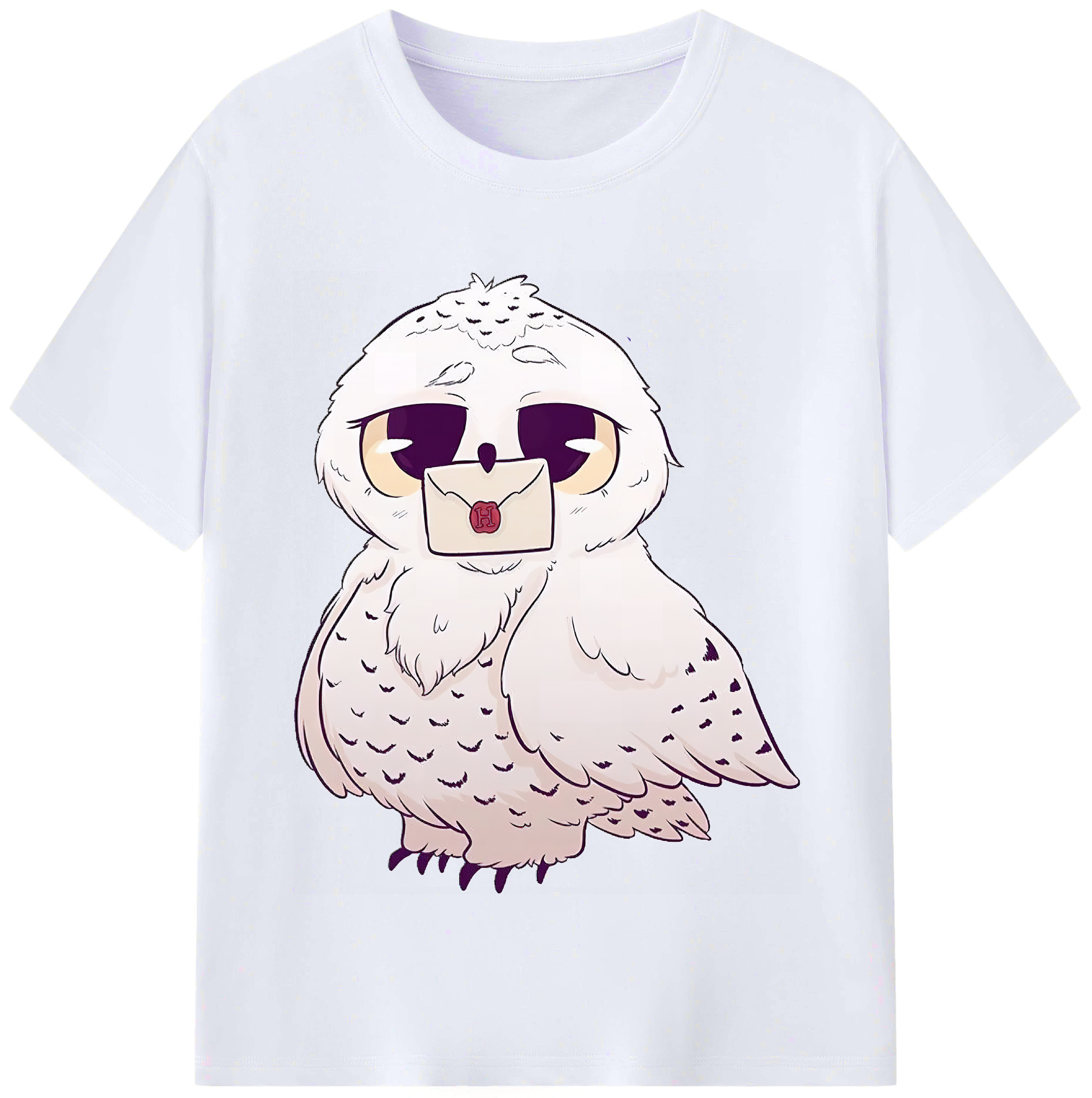 （画像用） Harry Potter ハリー・ポッターシリーズ レディースカジュアルプリントTシャツ（綿100％）