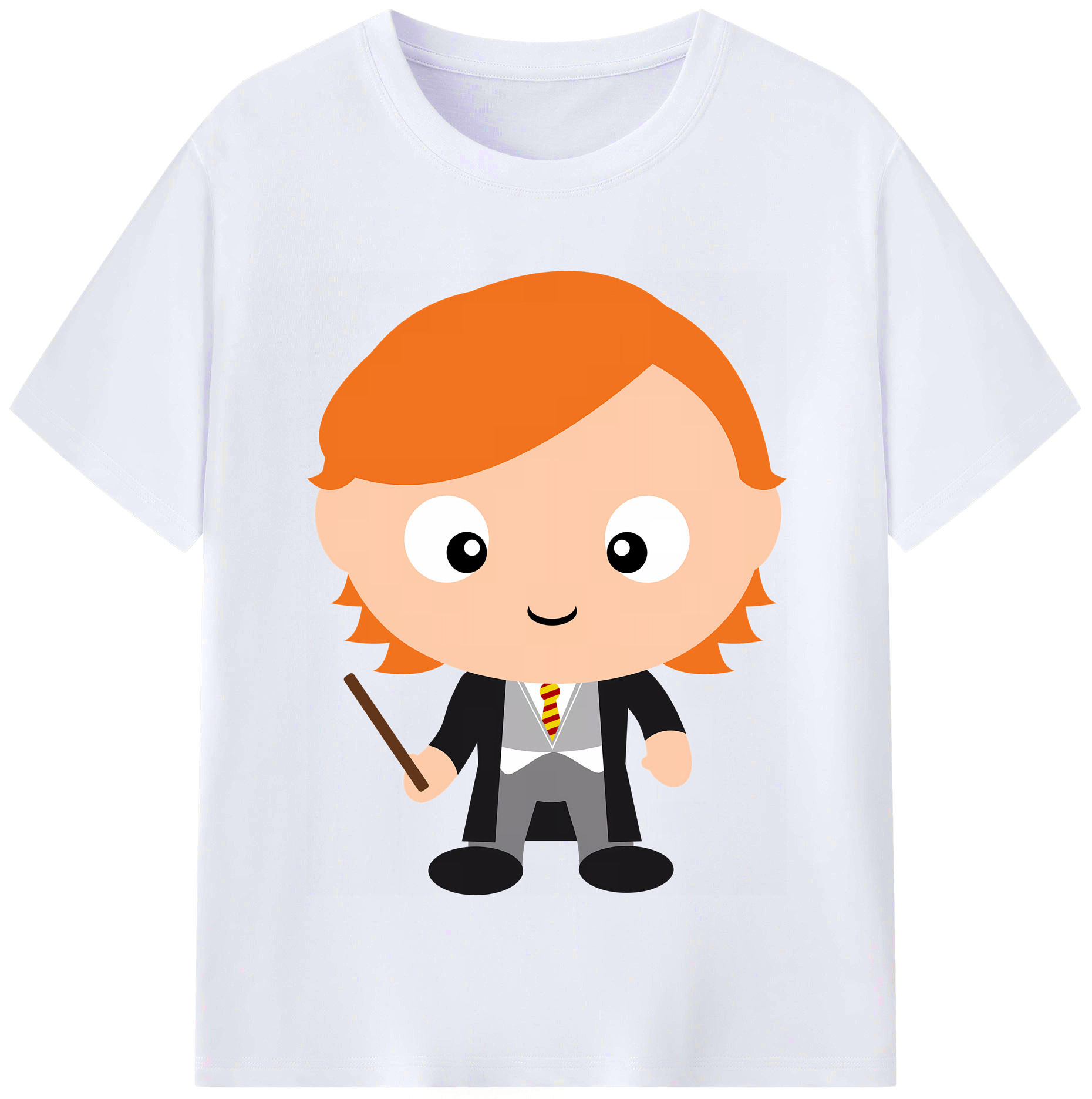 （画像用） Harry Potter ハリー・ポッターシリーズ レディースカジュアルプリントTシャツ（綿100％）