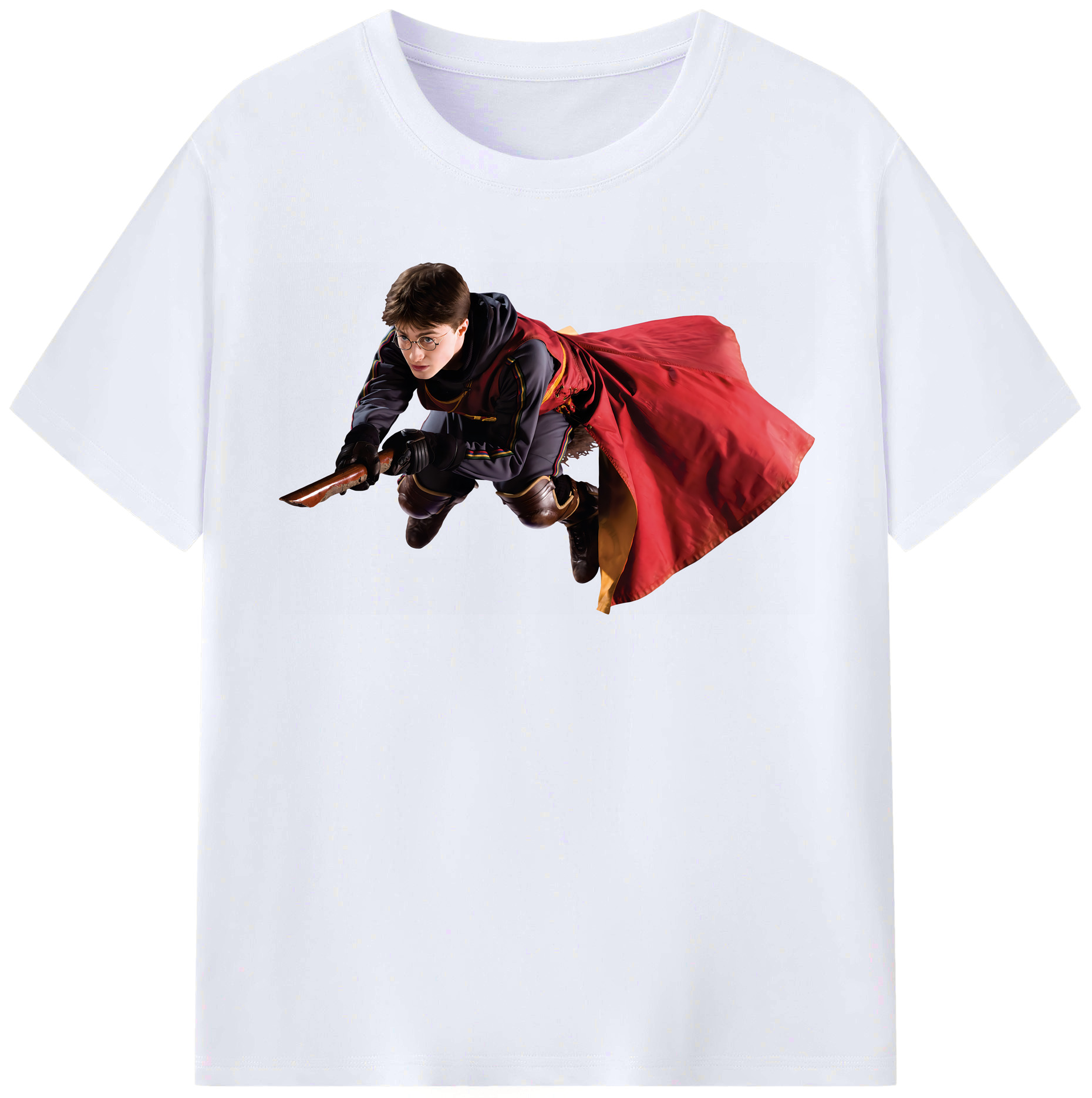 （画像用） Harry Potter ハリー・ポッターシリーズ レディースカジュアルプリントTシャツ（綿100％）