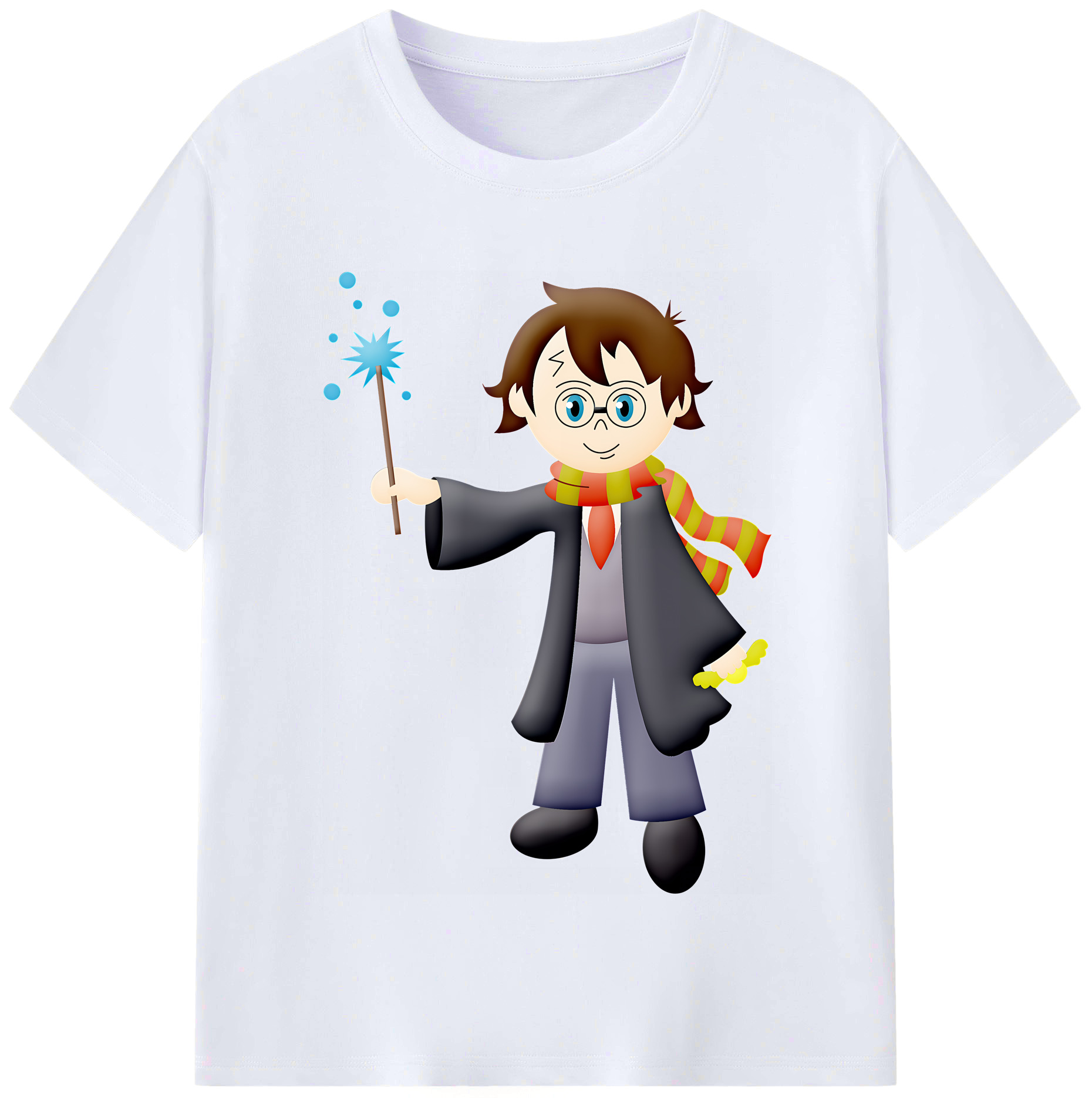 （画像用） Harry Potter ハリー・ポッターシリーズ レディースカジュアルプリントTシャツ（綿100％）