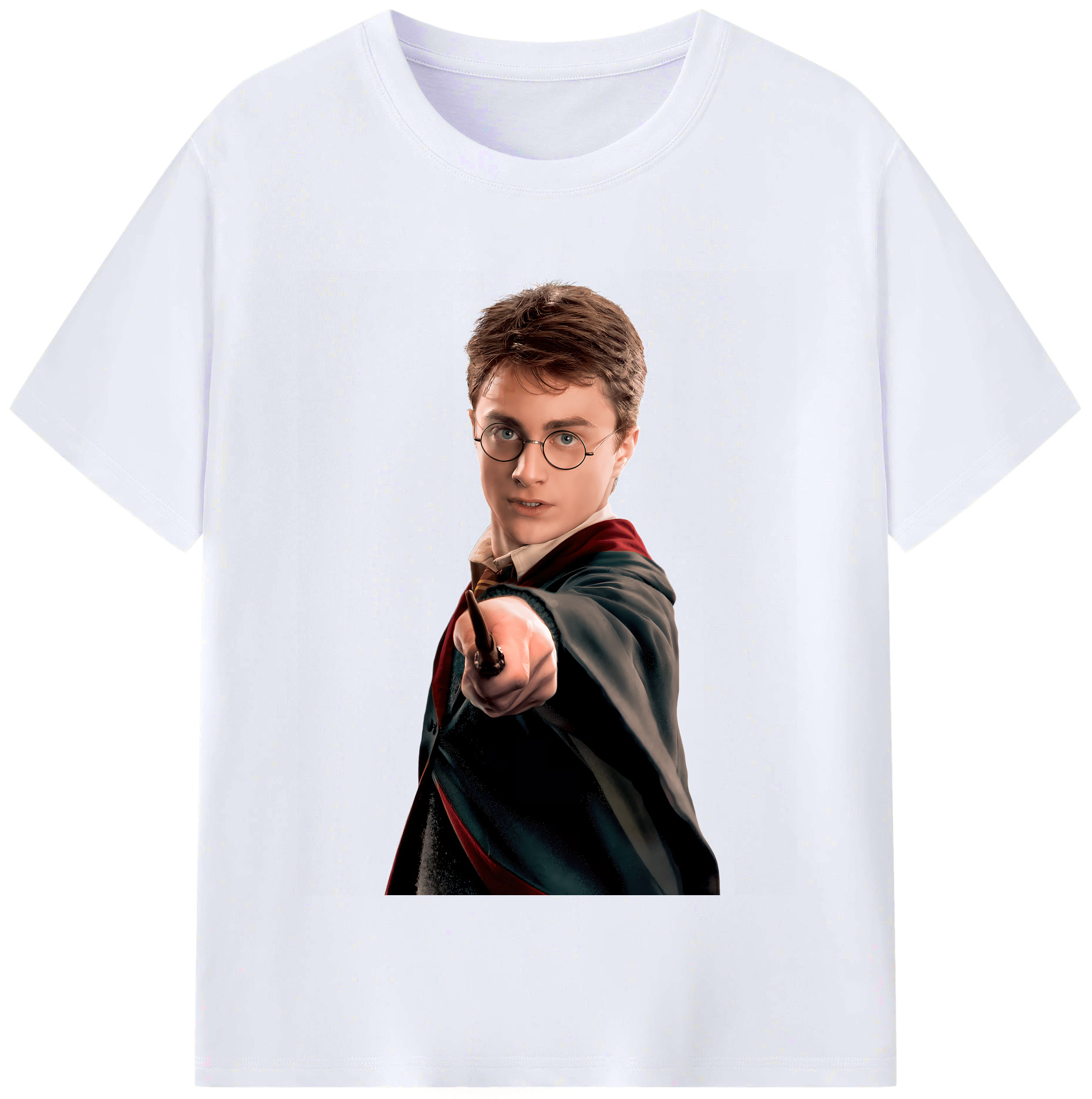 （画像用） Harry Potter ハリー・ポッターシリーズ レディースカジュアルプリントTシャツ（綿100％）
