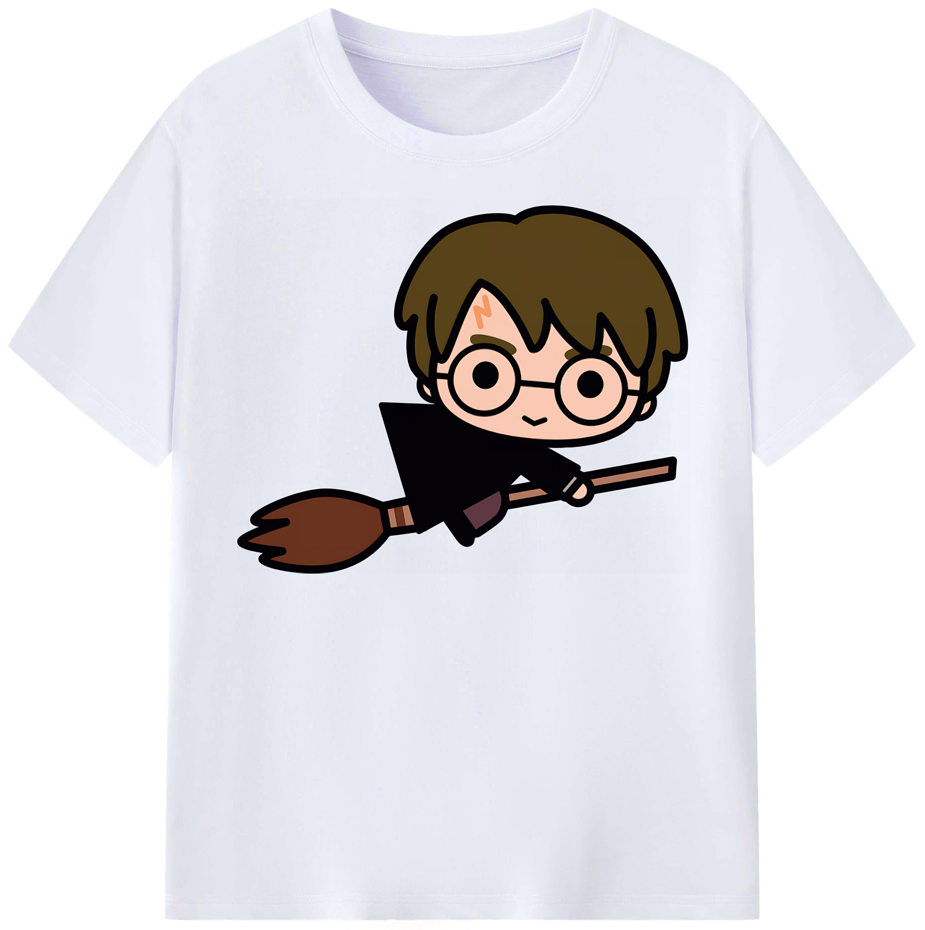 （画像用） Harry Potter ハリー・ポッターシリーズ レディースカジュアルプリントTシャツ（綿100％）