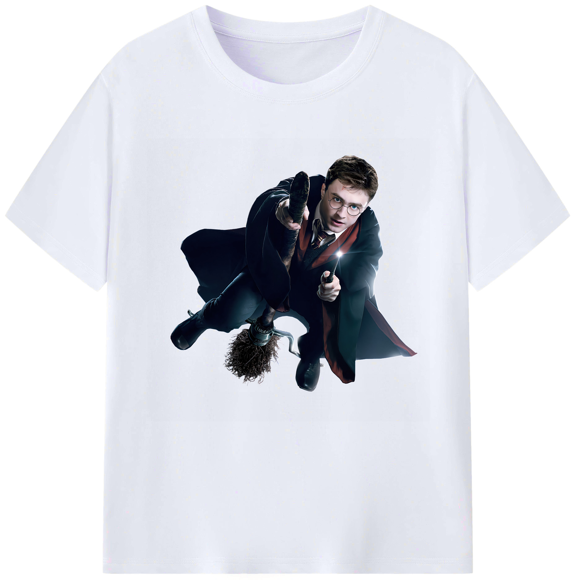 （画像用） Harry Potter ハリー・ポッターシリーズ レディースカジュアルプリントTシャツ（綿100％）