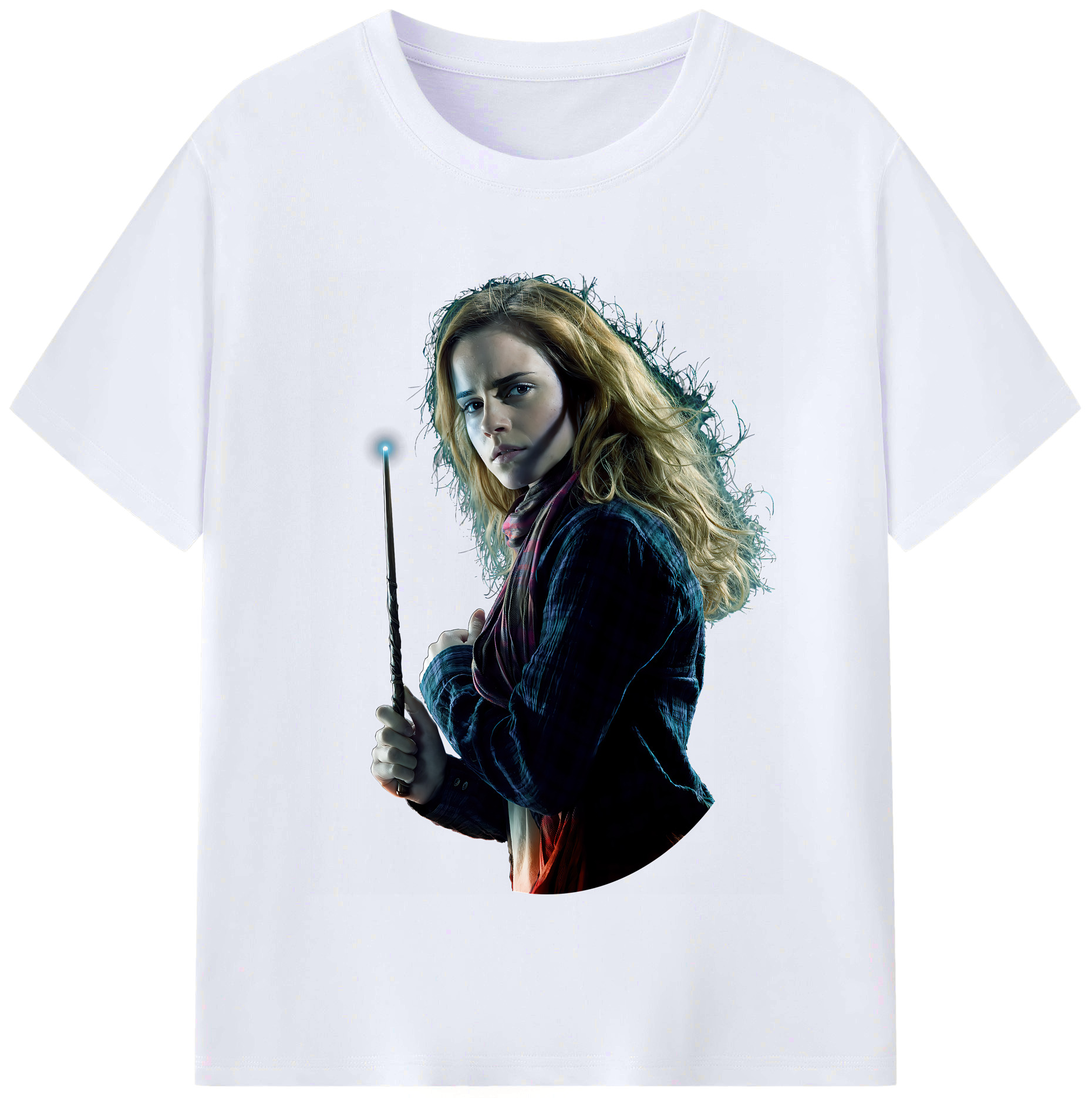 （画像用） Harry Potter ハリー・ポッターシリーズ レディースカジュアルプリントTシャツ（綿100％）