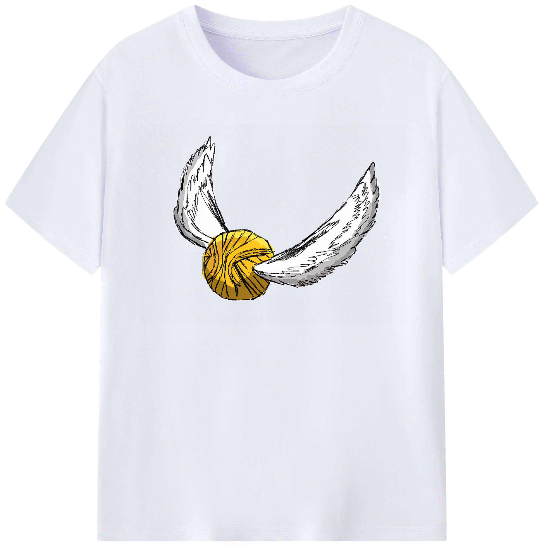 （画像用） Harry Potter ハリー・ポッターシリーズ レディースカジュアルプリントTシャツ（綿100％）