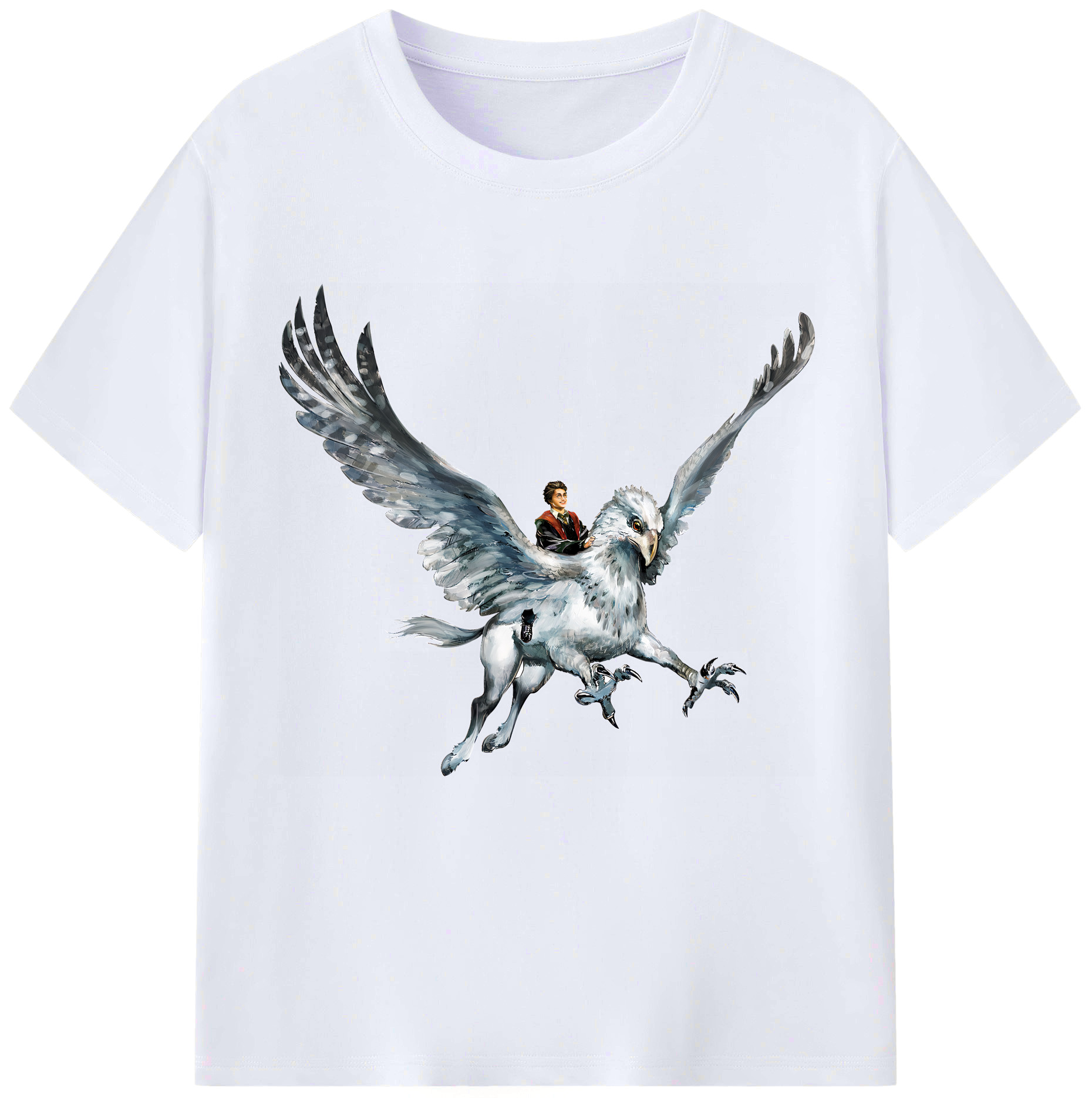（画像用） Harry Potter ハリー・ポッターシリーズ レディースカジュアルプリントTシャツ（綿100％）