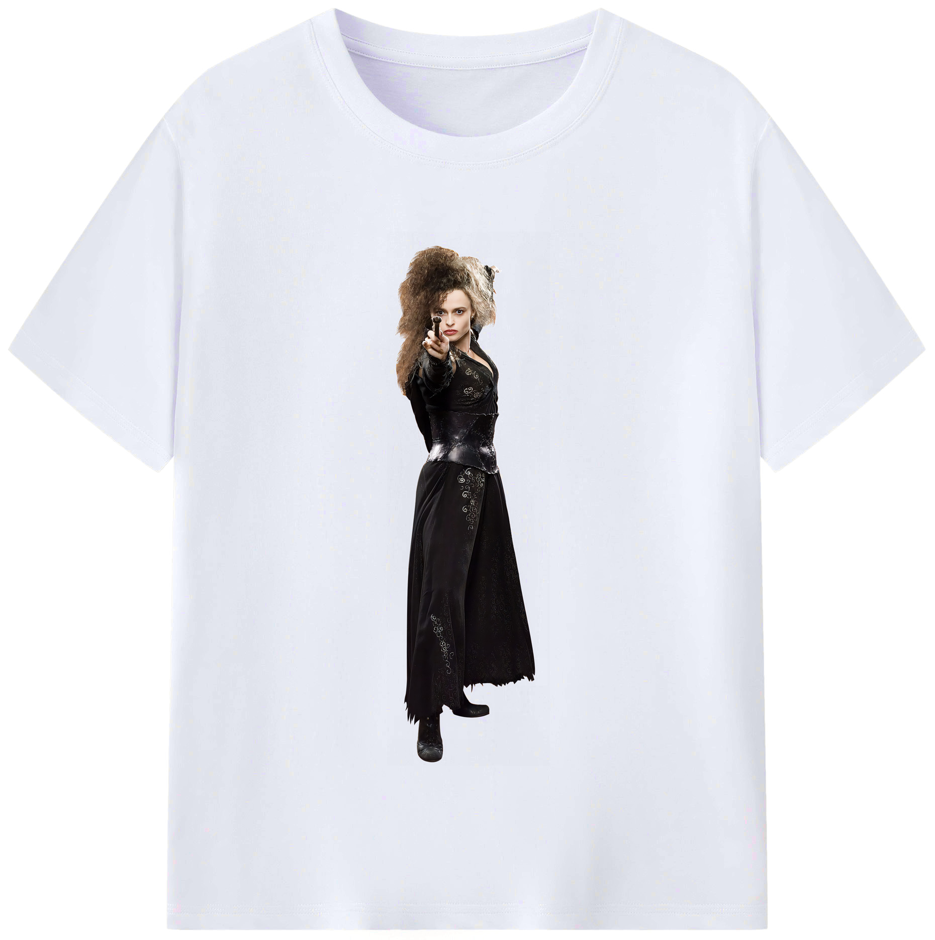 （画像用） Harry Potter ハリー・ポッターシリーズ レディースカジュアルプリントTシャツ（綿100％）