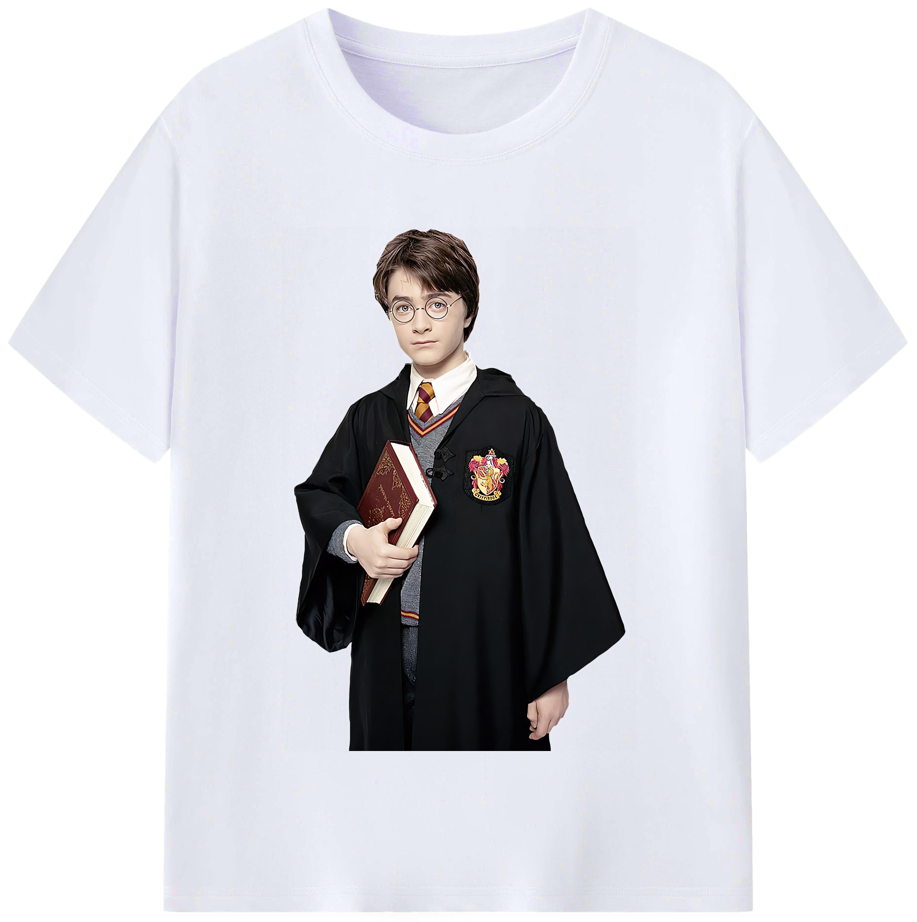 （画像用） Harry Potter ハリー・ポッターシリーズ レディースカジュアルプリントTシャツ（綿100％）