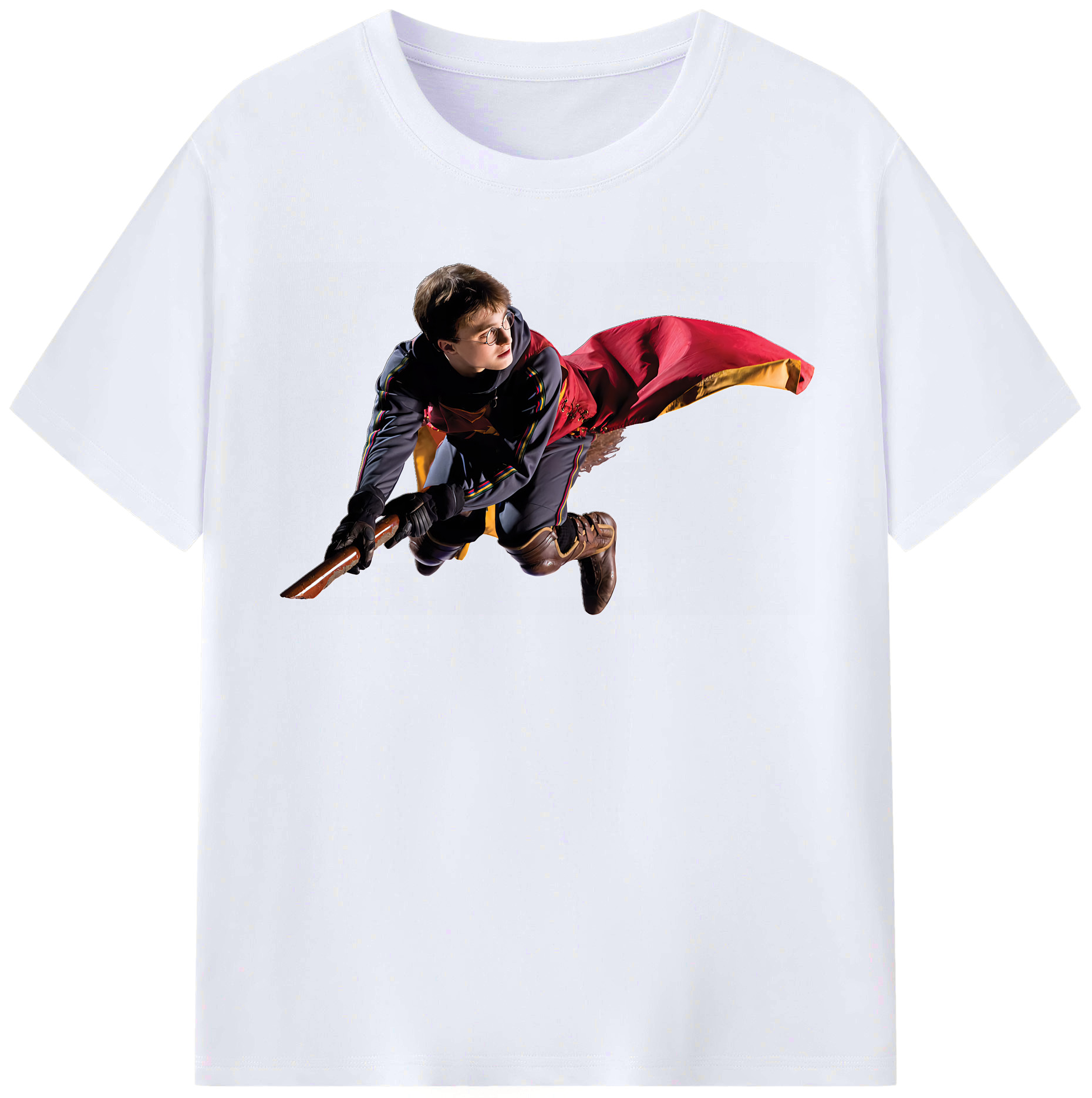 （画像用） Harry Potter ハリー・ポッターシリーズ レディースカジュアルプリントTシャツ（綿100％）