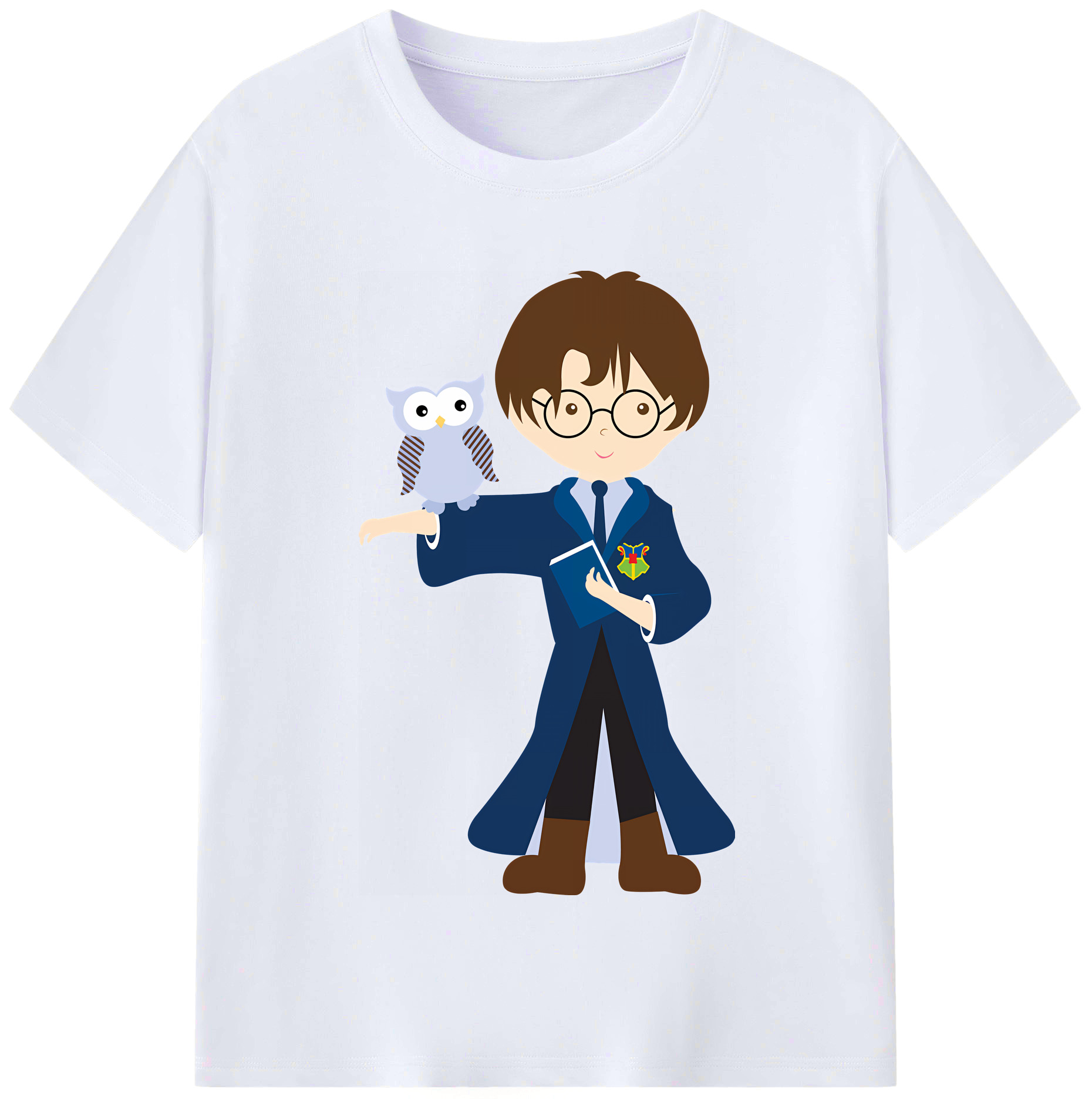 （画像用） Harry Potter ハリー・ポッターシリーズ レディースカジュアルプリントTシャツ（綿100％）