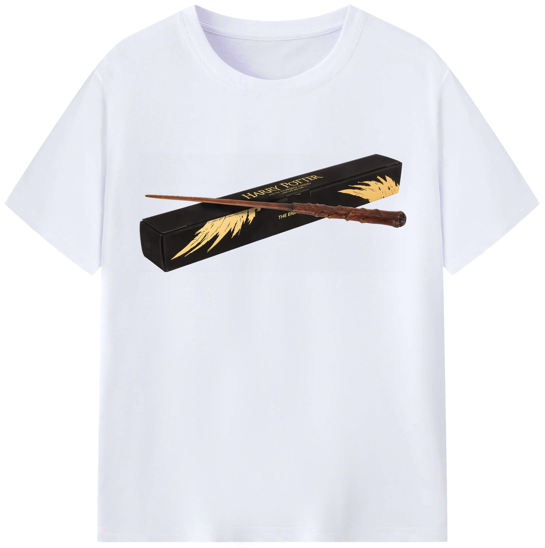 （画像用） Harry Potter ハリー・ポッターシリーズ レディースカジュアルプリントTシャツ（綿100％）