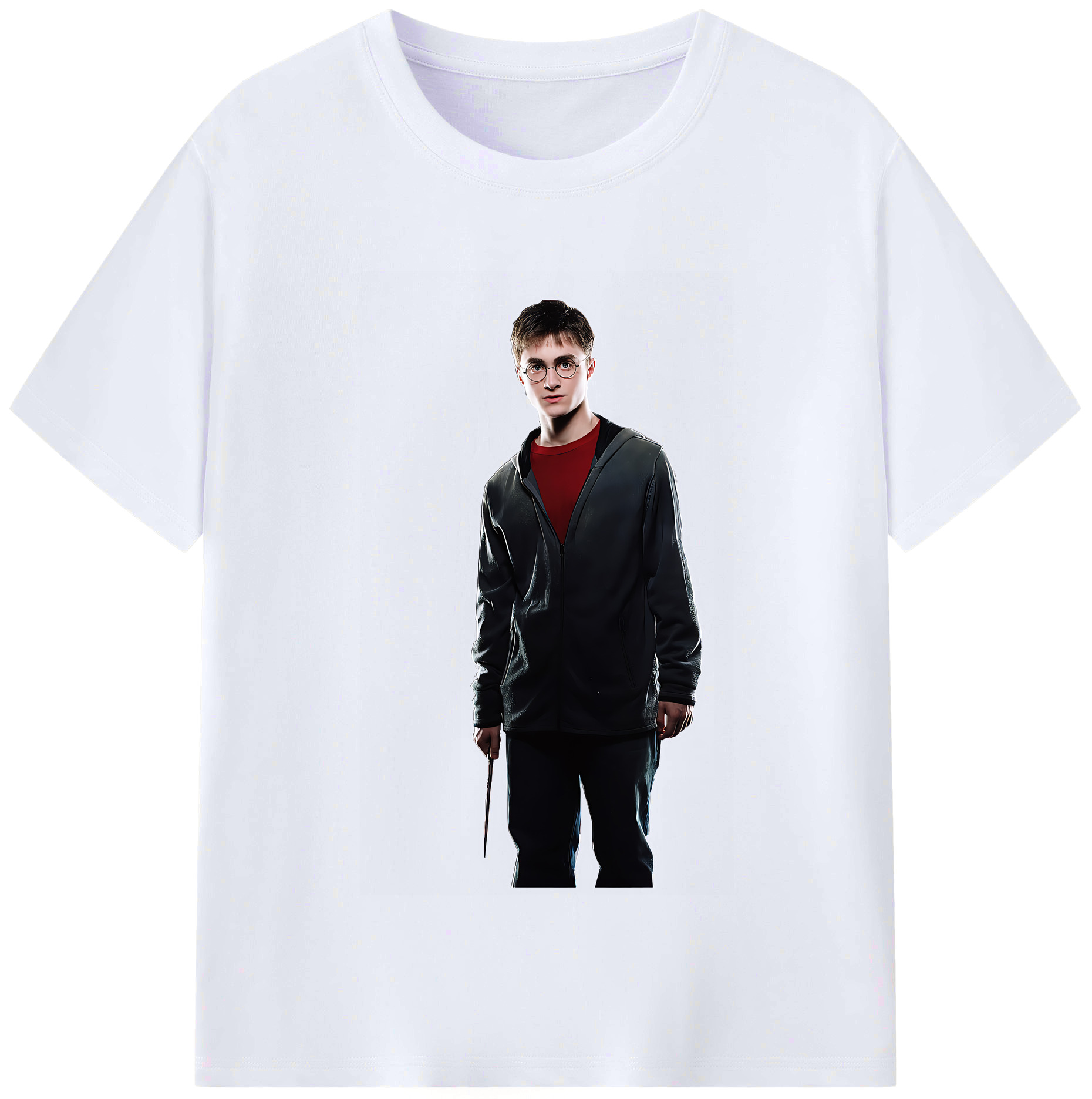（画像用） Harry Potter ハリー・ポッターシリーズ レディースカジュアルプリントTシャツ（綿100％）