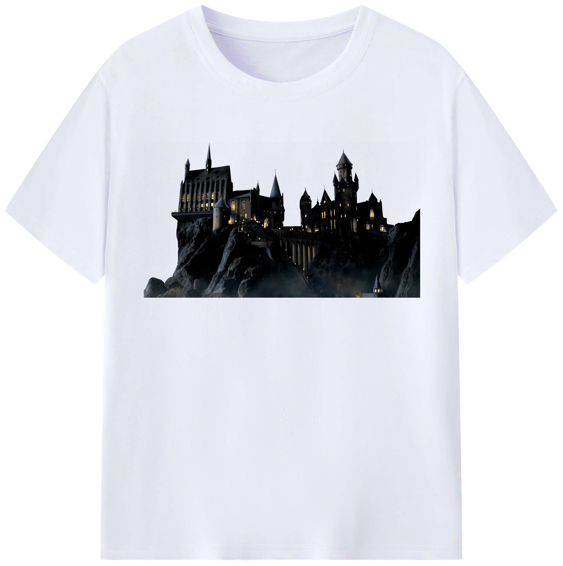 （画像用） Harry Potter ハリー・ポッターシリーズ レディースカジュアルプリントTシャツ（綿100％）