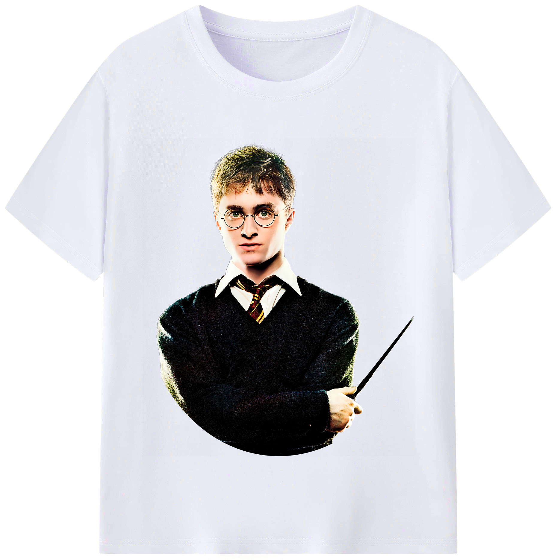 （画像用） Harry Potter ハリー・ポッターシリーズ レディースカジュアルプリントTシャツ（綿100％）