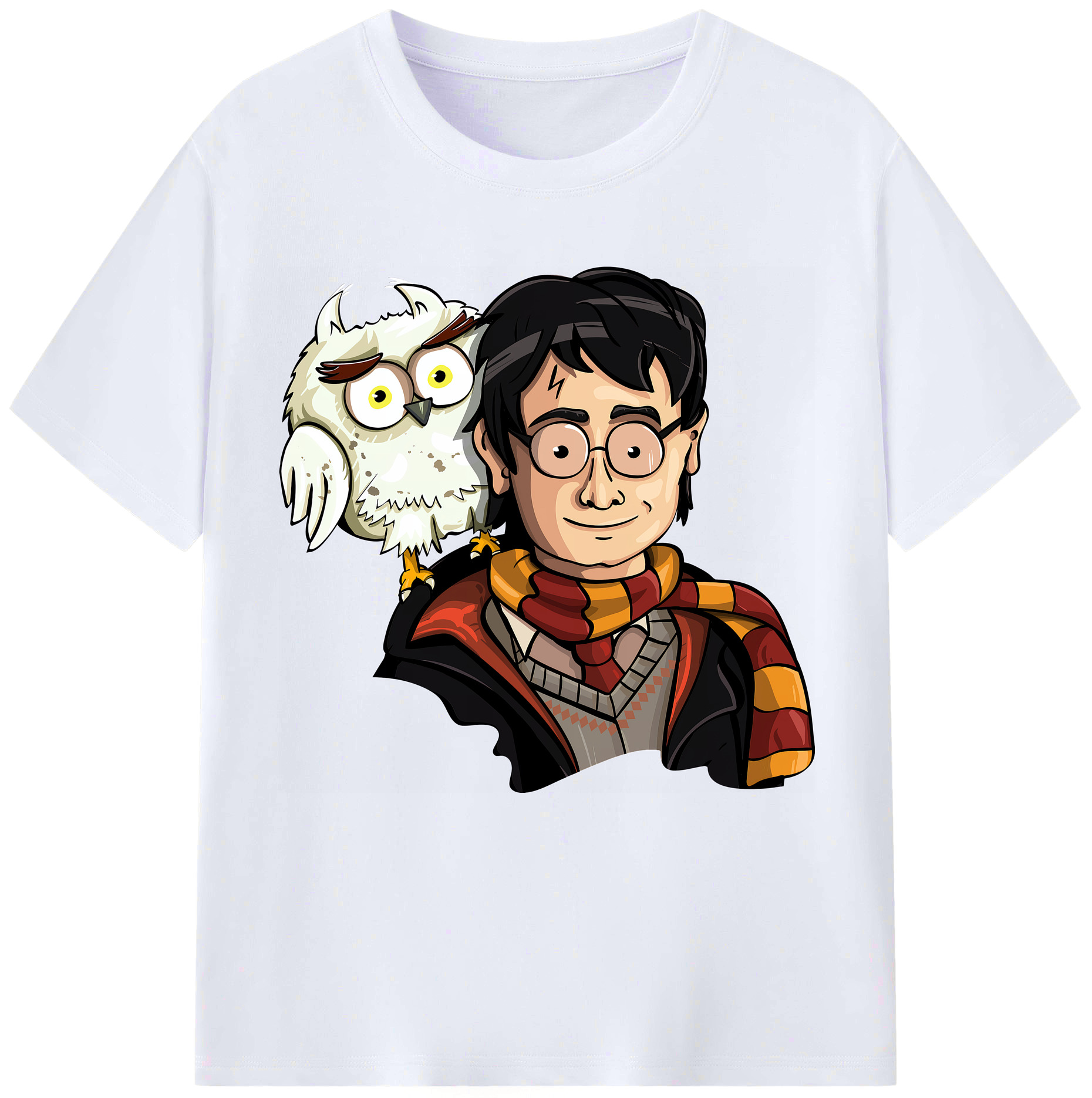 （画像用） Harry Potter ハリー・ポッターシリーズ レディースカジュアルプリントTシャツ（綿100％）
