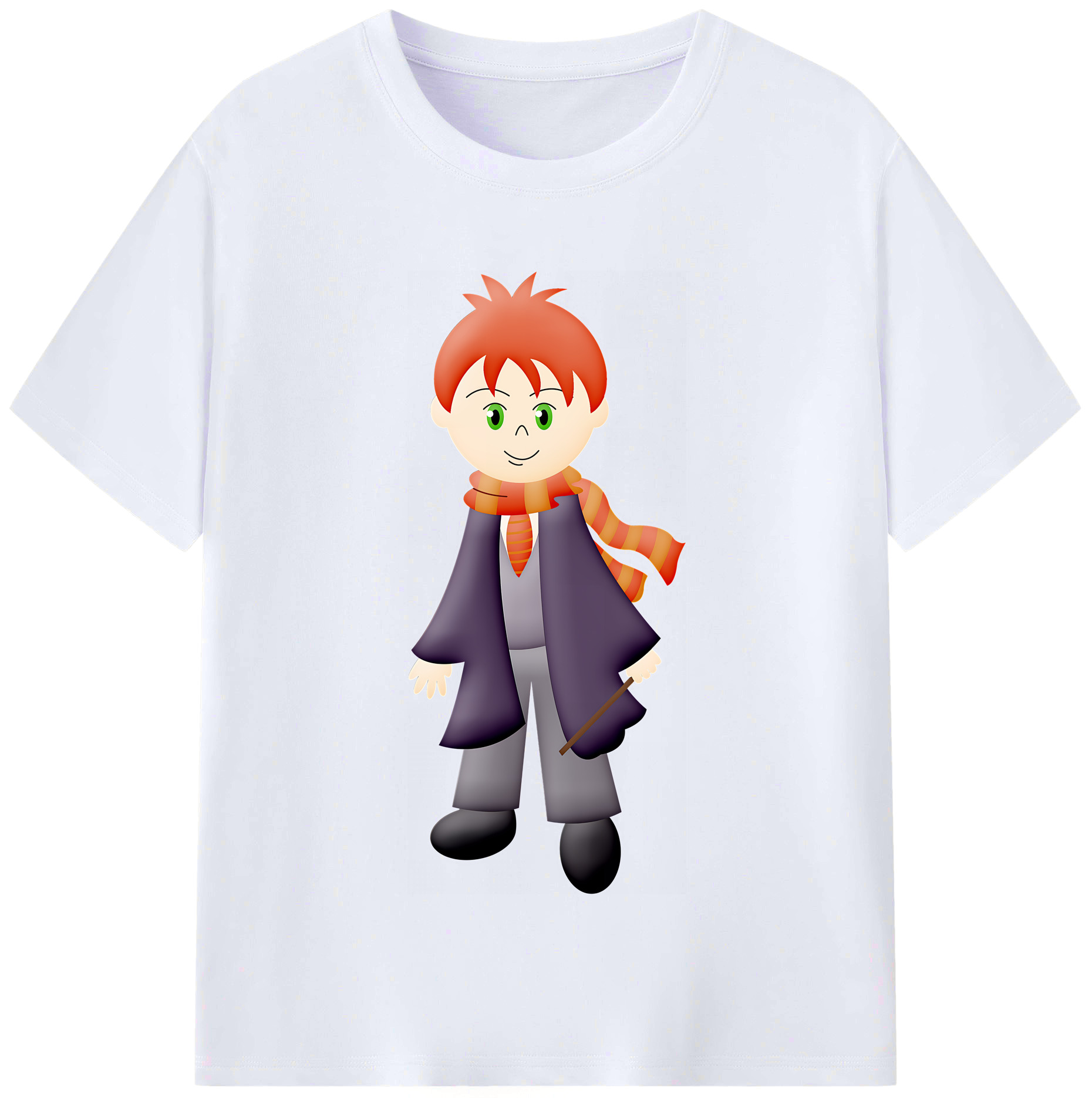 （画像用） Harry Potter ハリー・ポッターシリーズ レディースカジュアルプリントTシャツ（綿100％）