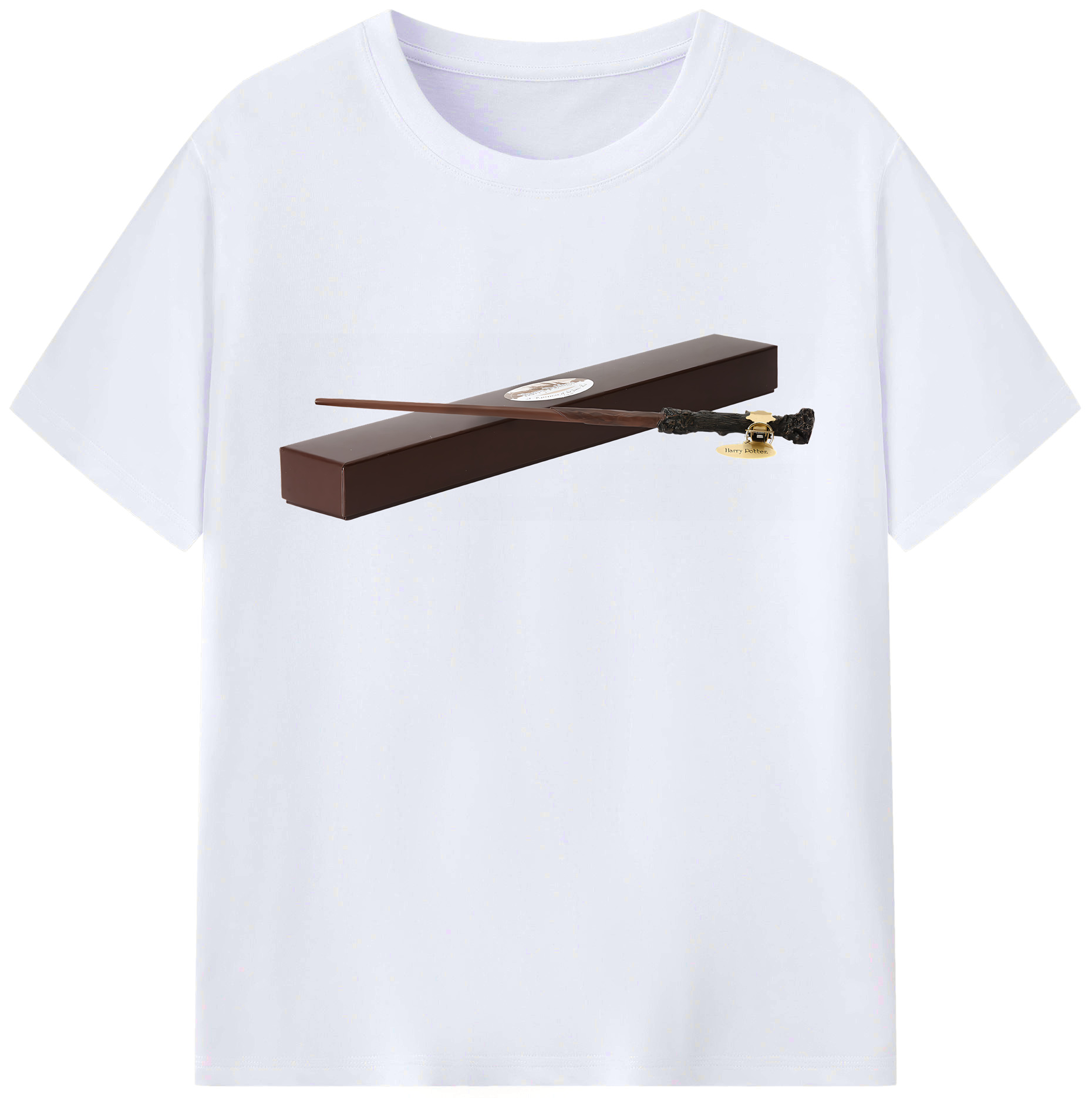 （画像用） Harry Potter ハリー・ポッターシリーズ レディースカジュアルプリントTシャツ（綿100％）