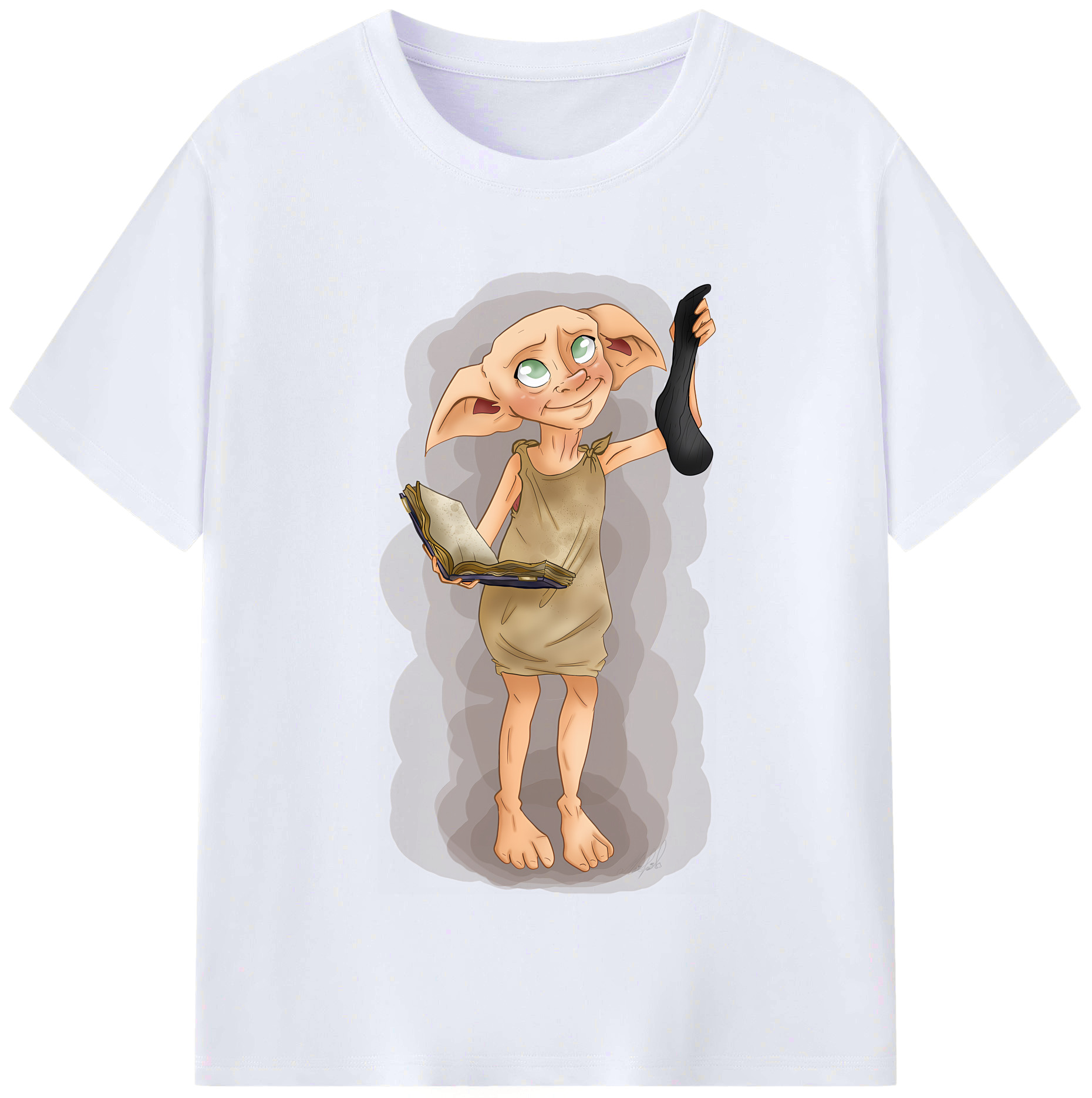 （画像用） Harry Potter ハリー・ポッターシリーズ レディースカジュアルプリントTシャツ（綿100％）